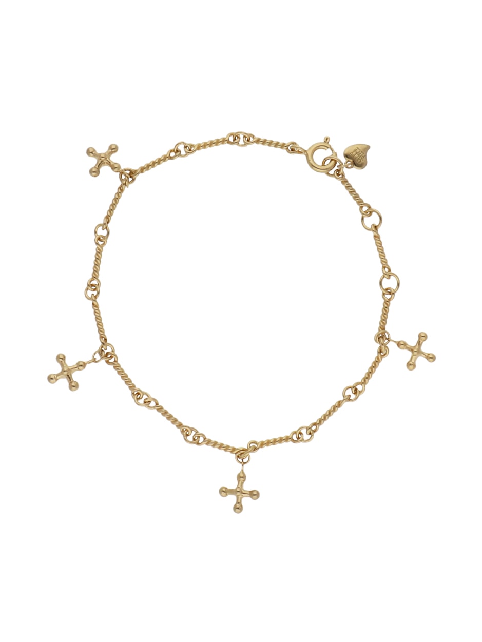 CROSS CHARM BRACELET