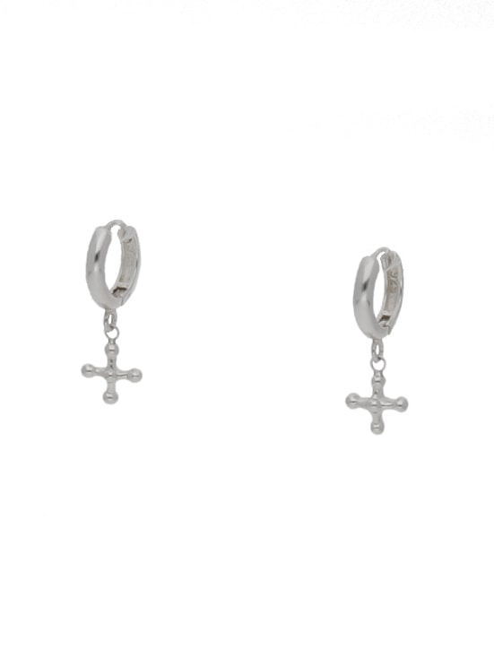 CROSS CHARM EARRING