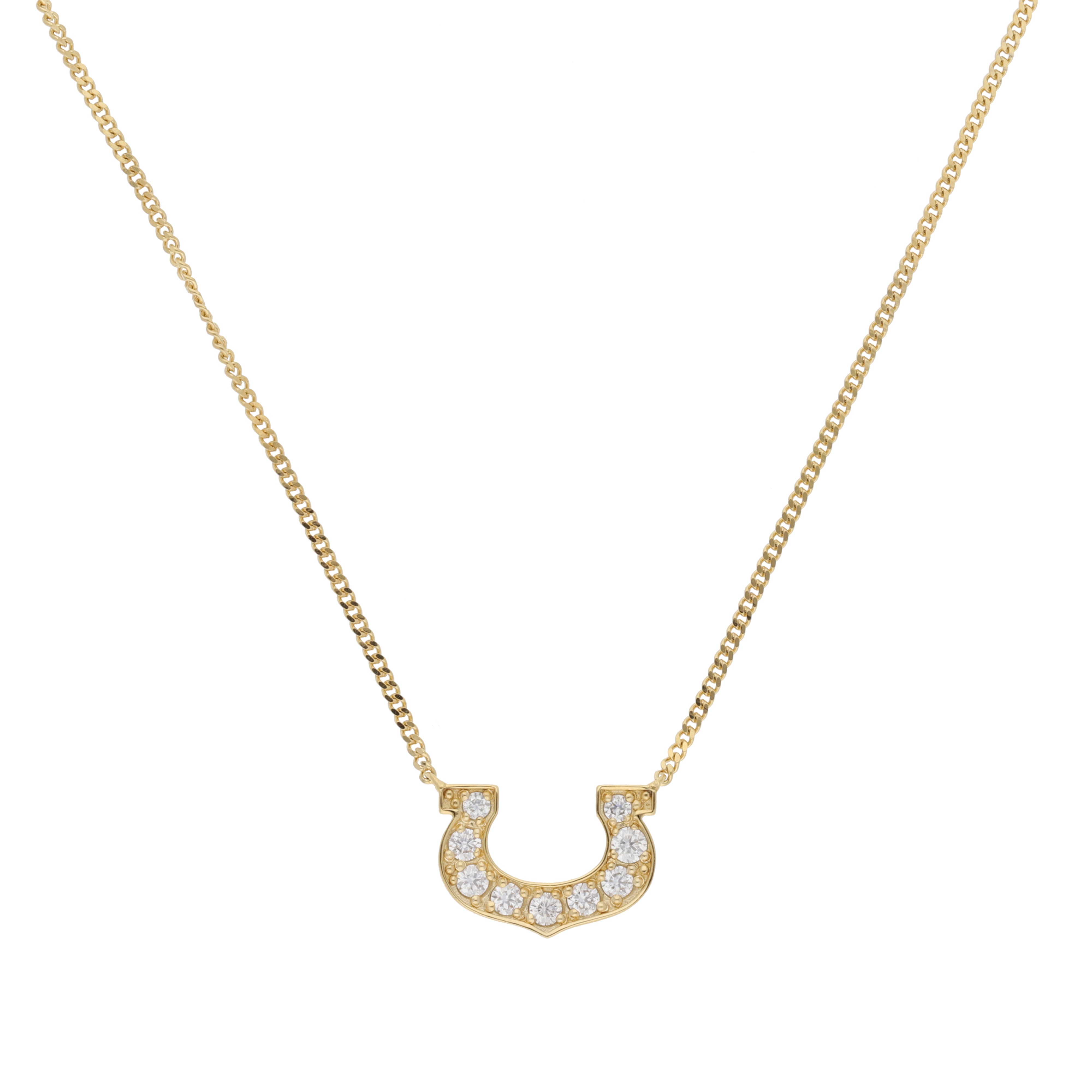 HOOF CUBIC NECKLACE - M