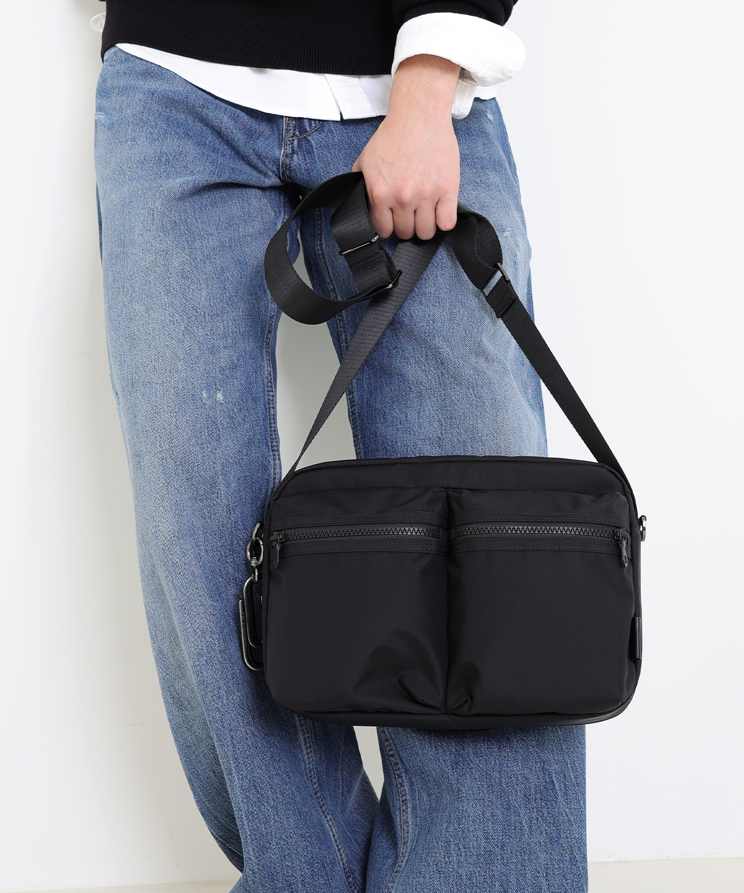 NO.29 RAR 2-POCKET CROSS BODY BAG + GIFT BOX(러브클립박스)