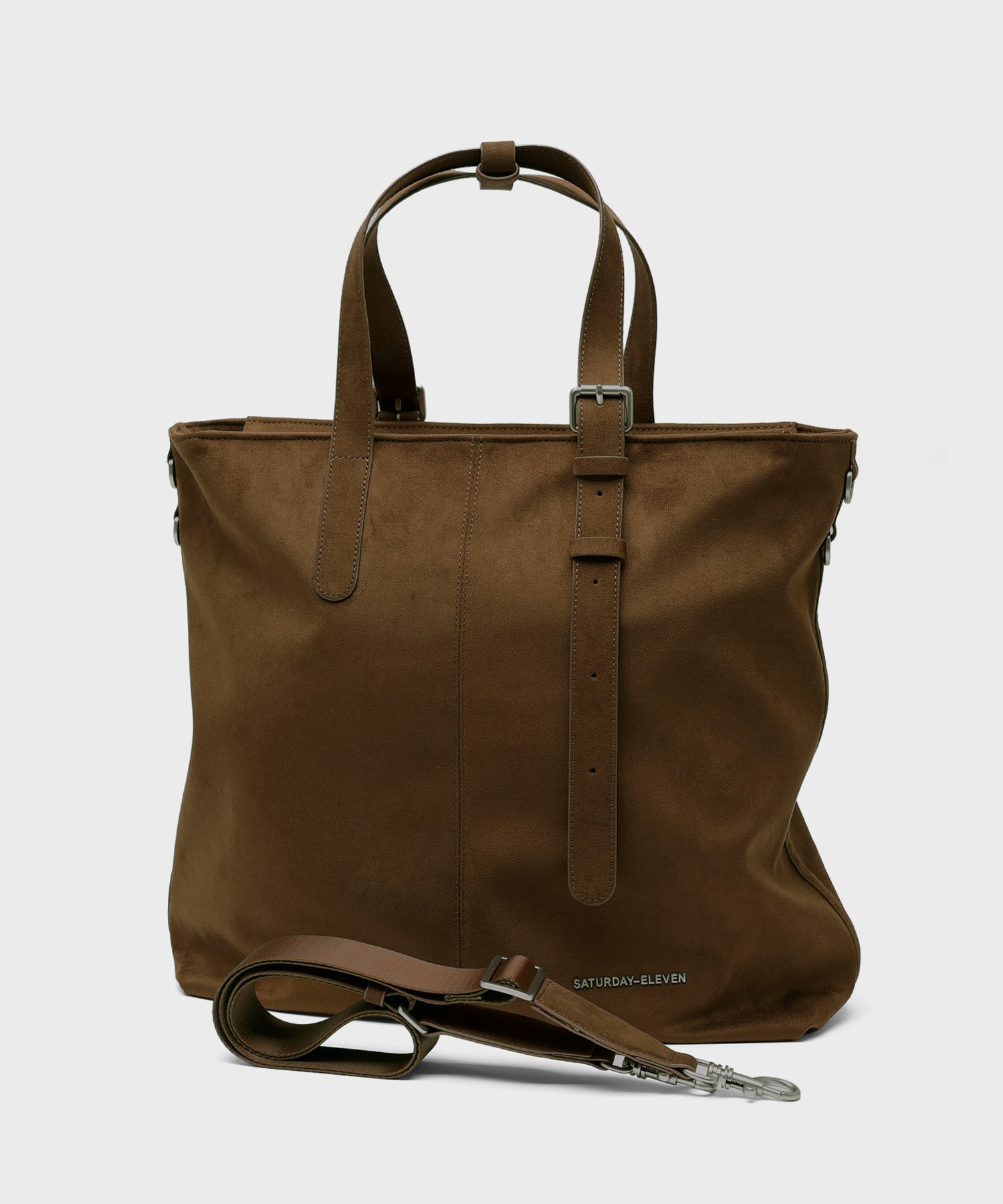 NO.52 TOWER TOTE BAG _ BROWN