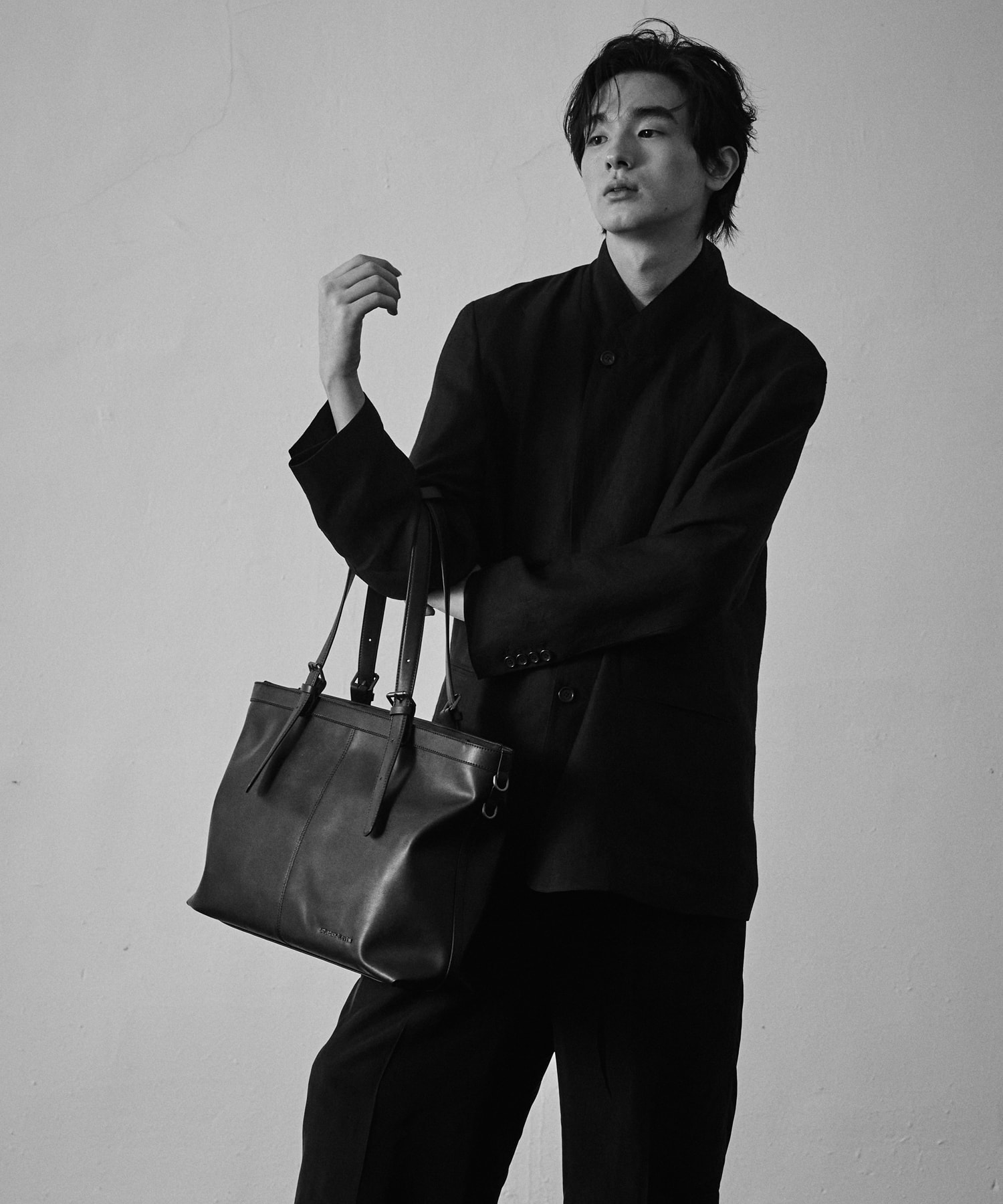 NO.56 CAPILA TOTE BAG_BLACK