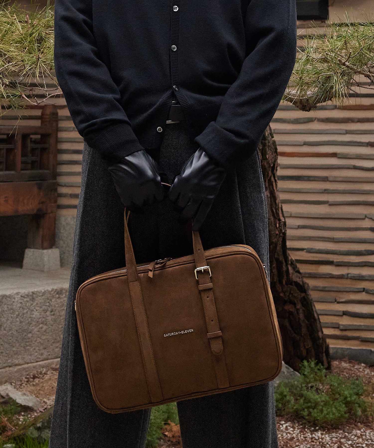 NO.19 GOLDEN GATE TOTE _ BROWN
