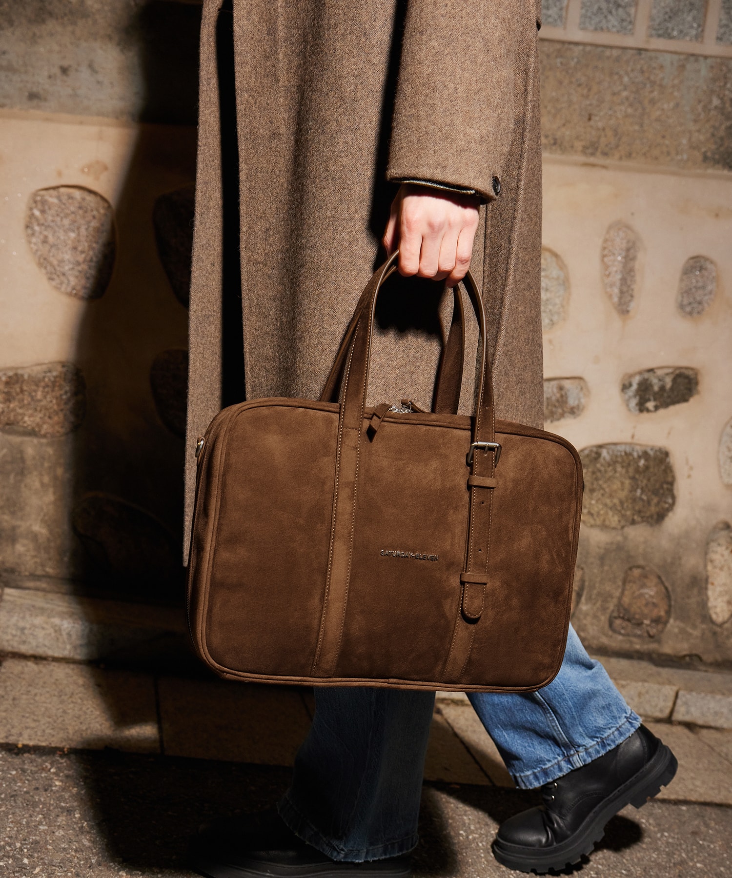 NO.19 GOLDEN GATE TOTE _ BROWN
