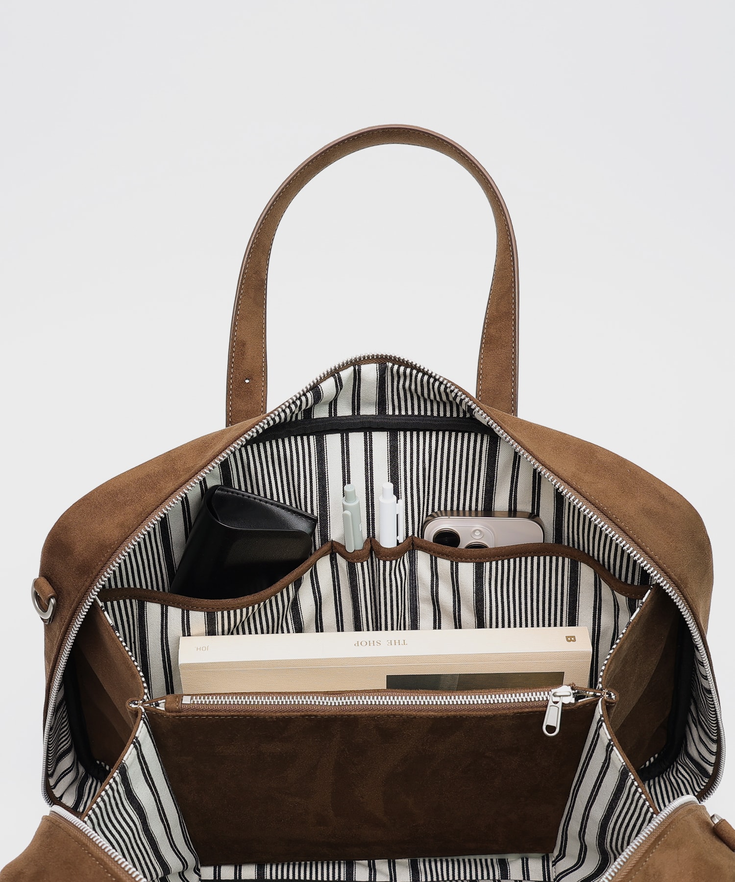 NO.19 GOLDEN GATE TOTE _ BROWN