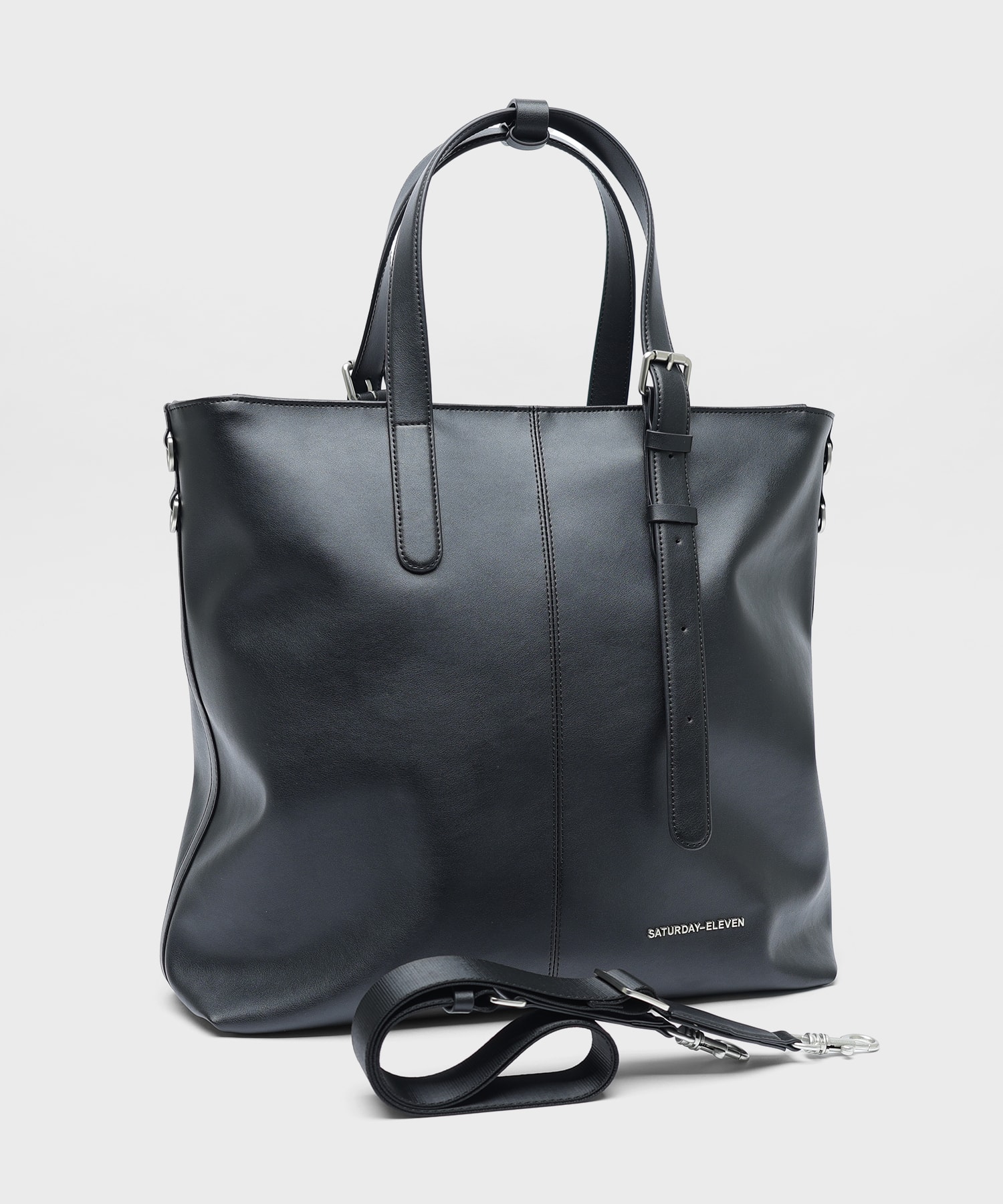 NO.52 TOWER TOTE BAG _ BLACK