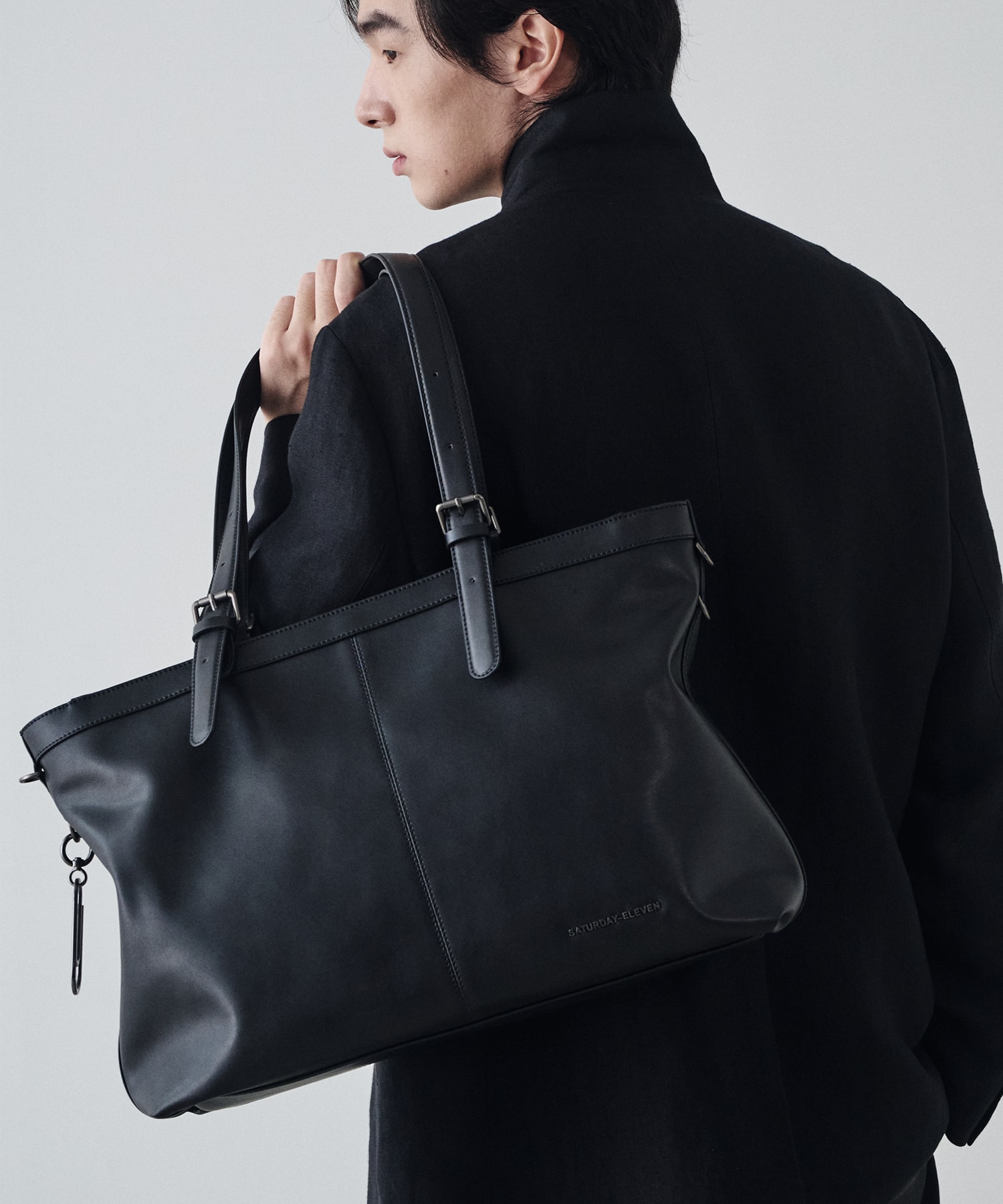 NO.56 CAPILA TOTE BAG_BLACK