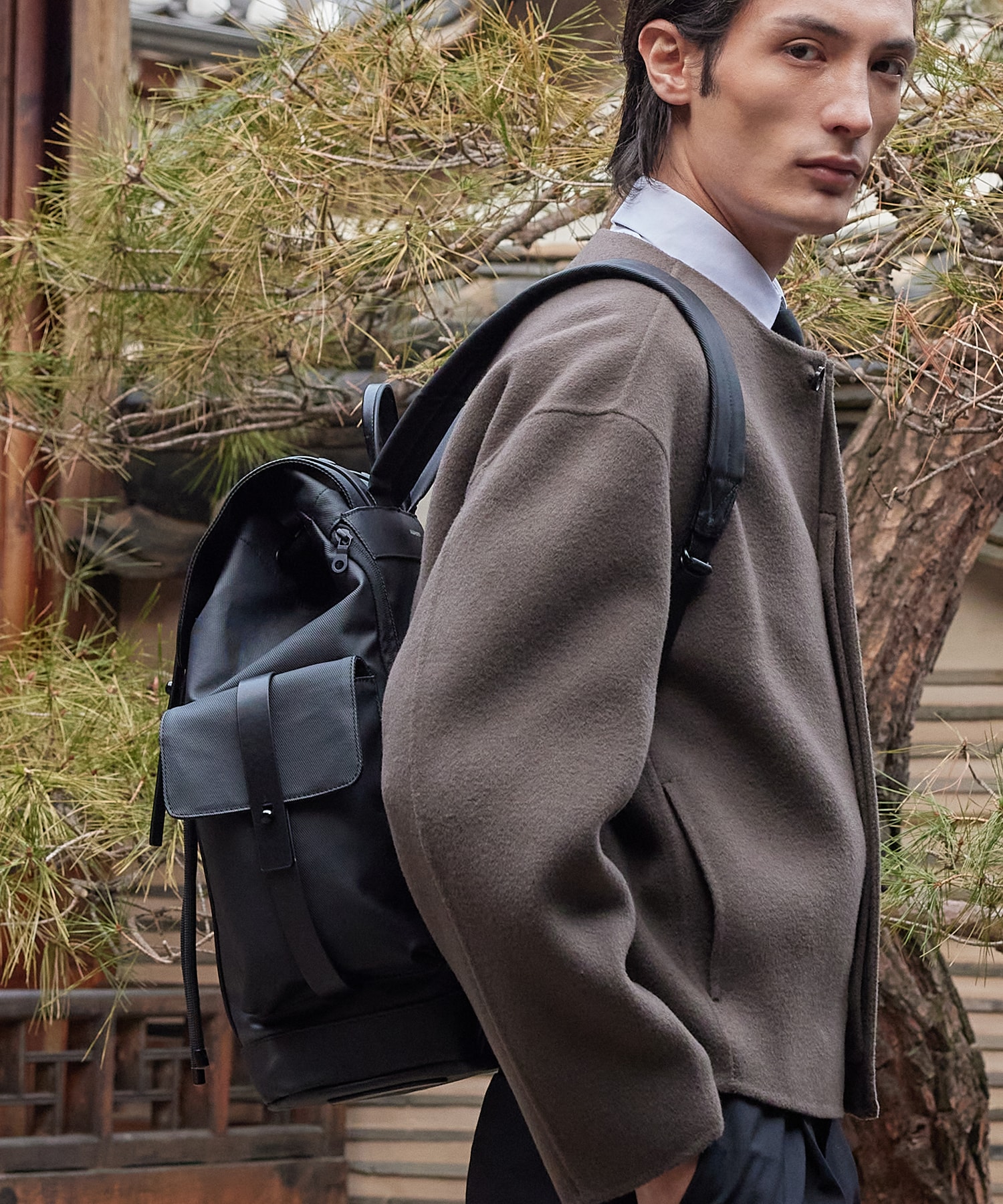 NO.1 RIALTO BACKPACK _ BLACK