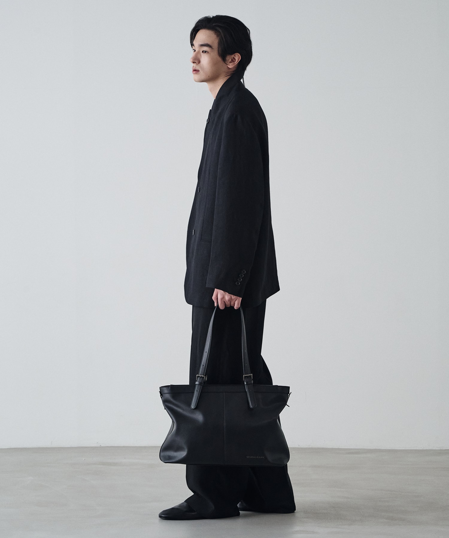 NO.56 CAPILA TOTE BAG_BLACK