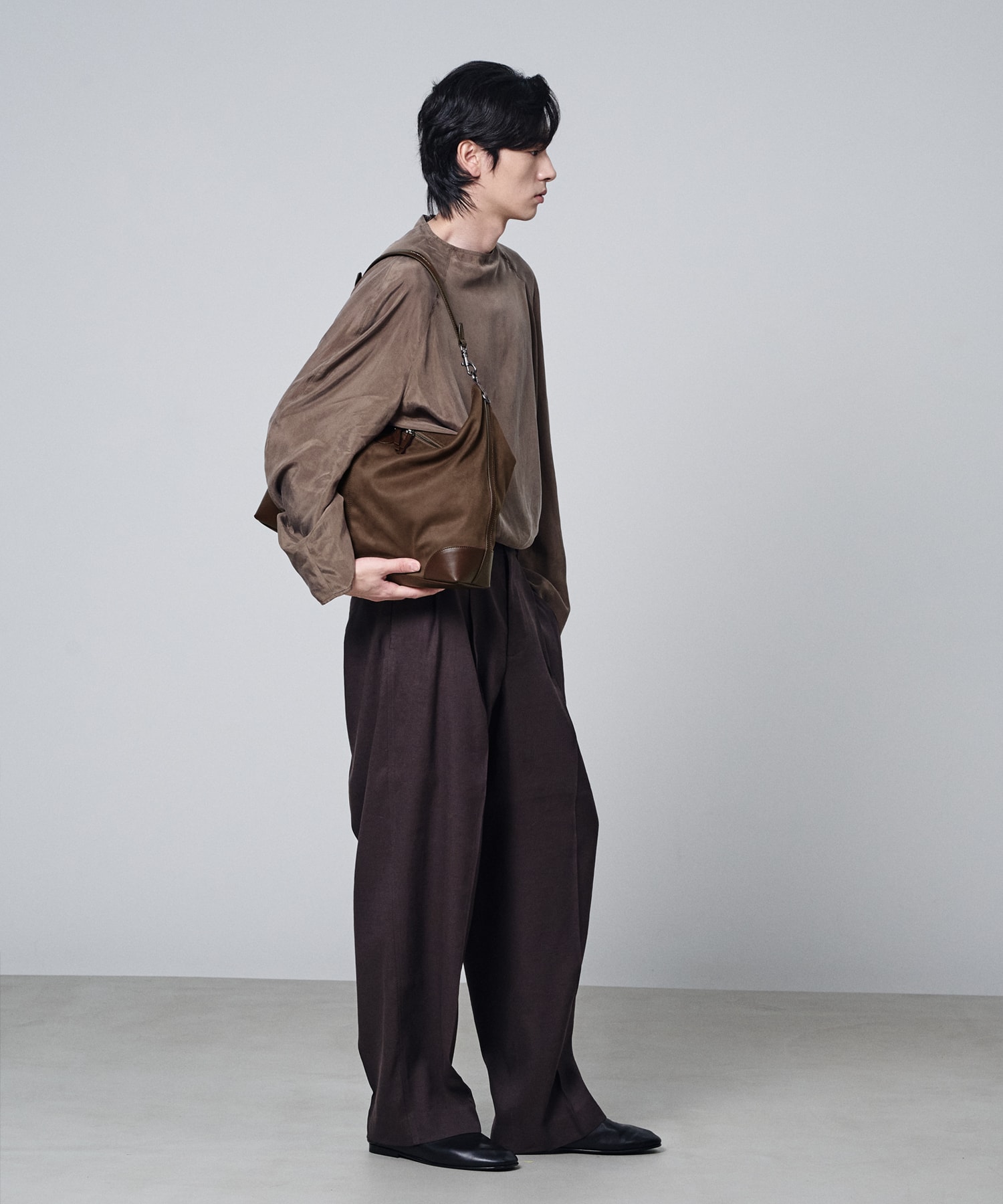 NO.57 VERRAZZANO SHOULDER BAG_ESPRESSO