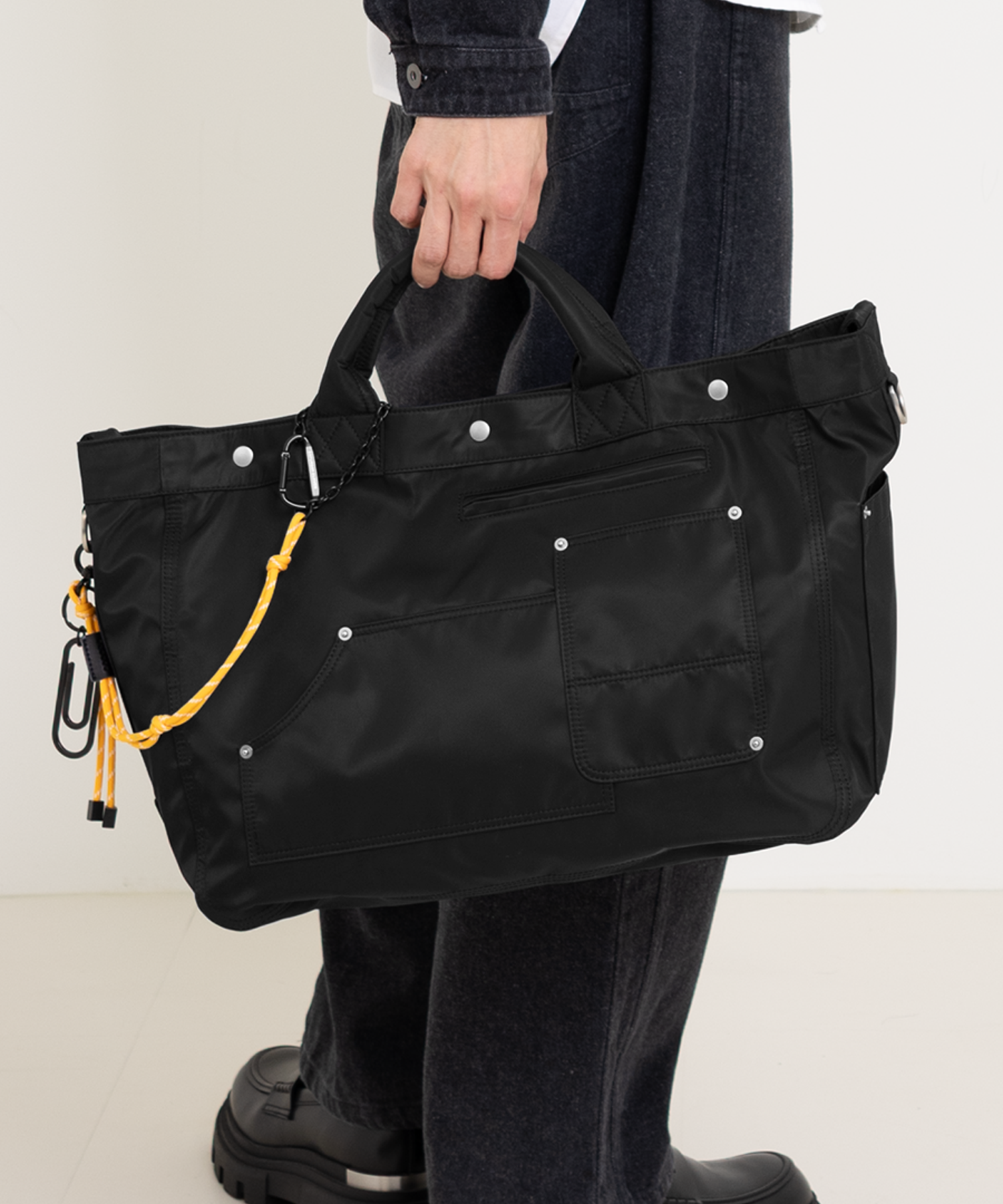 NO.8 WORK U BAG _ BLACK