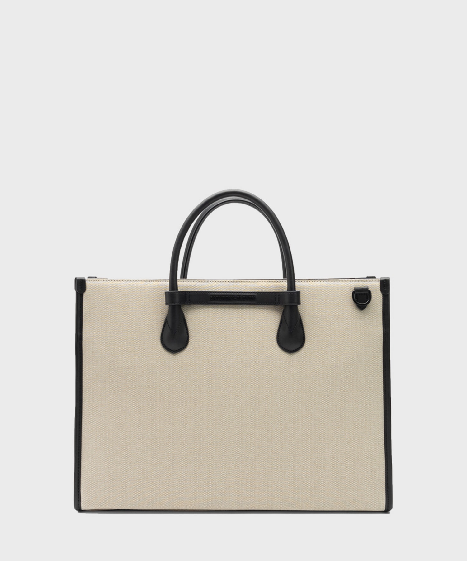 NO.6 HERRINGBONE BRIDGE TOTE