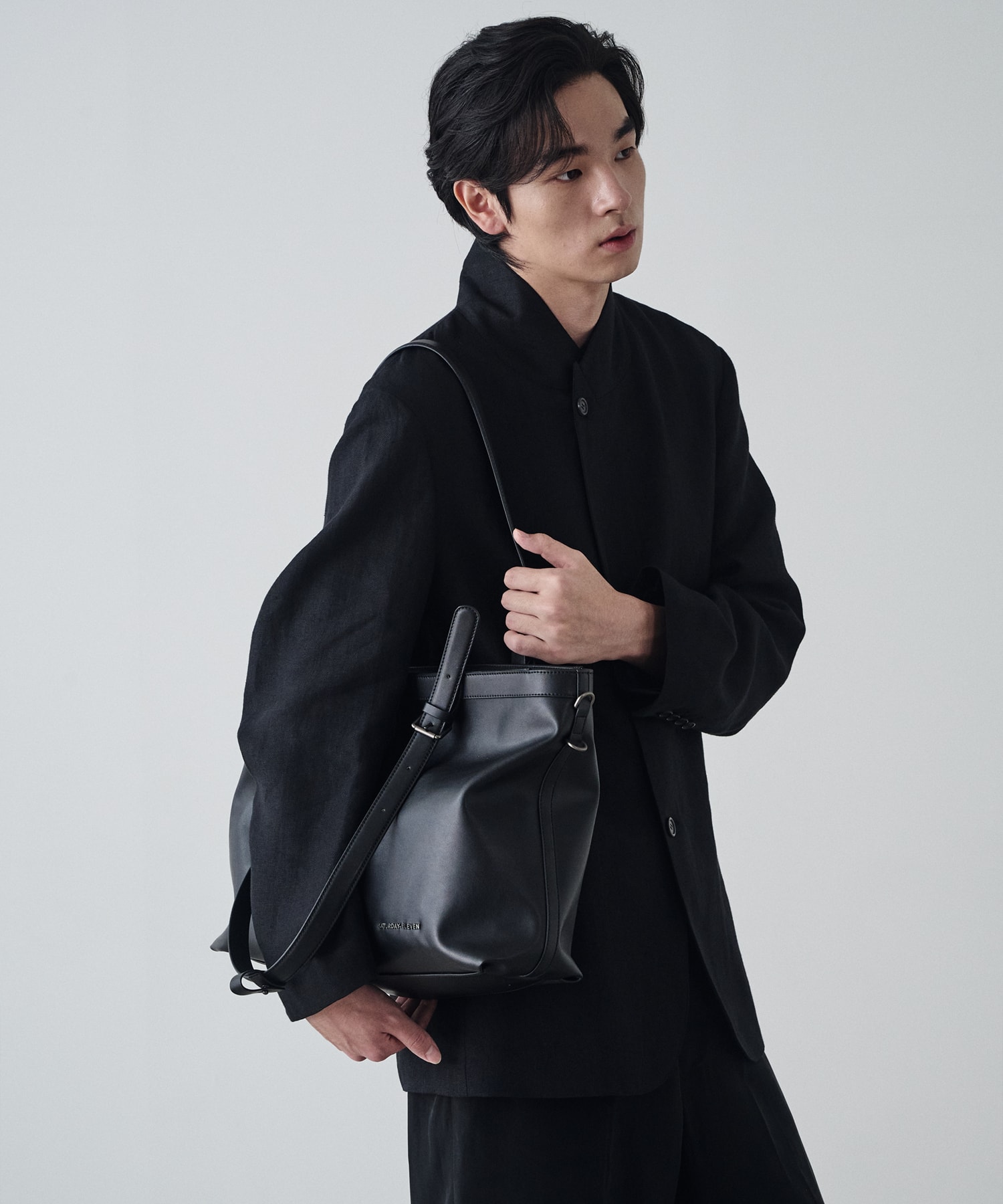 NO.56 CAPILA TOTE BAG_BLACK