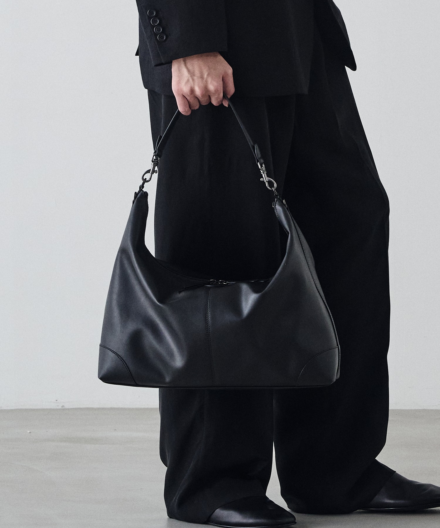 NO.57 VERRAZZANO SHOULDER BAG_BLACK