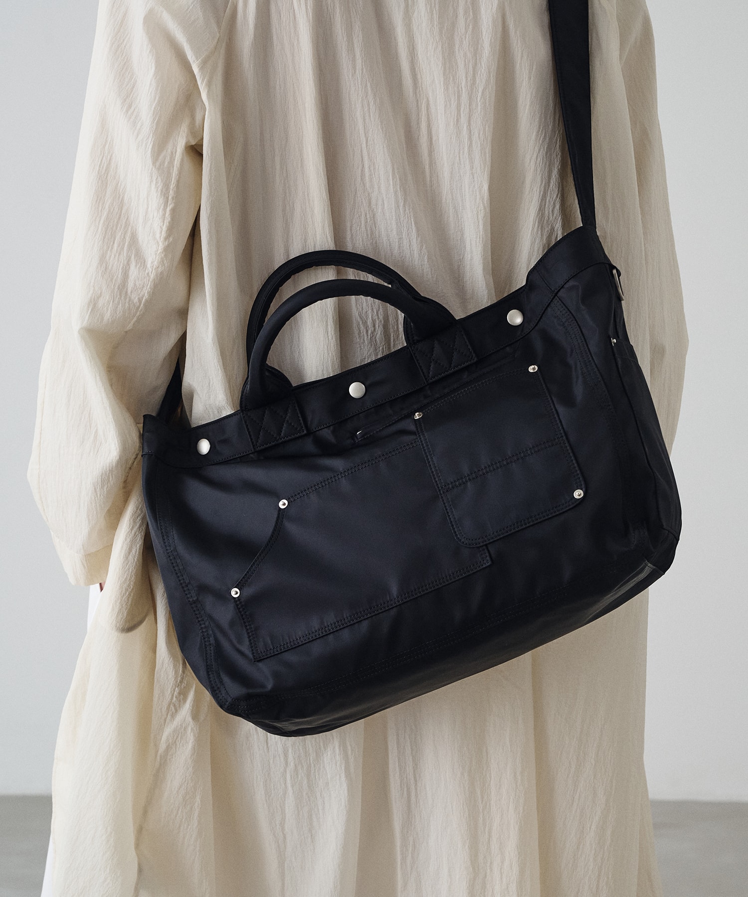 NO.8 WORK U BAG _ BLACK