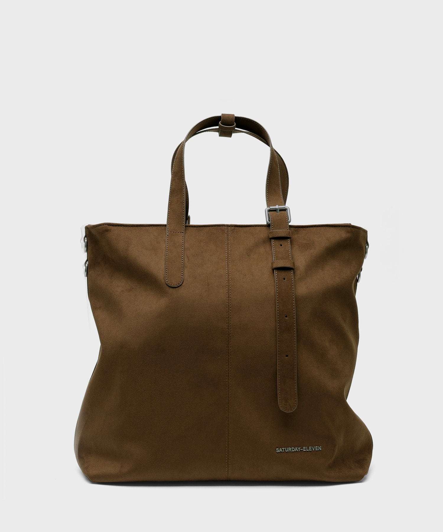 NO.52 TOWER TOTE BAG _ BROWN