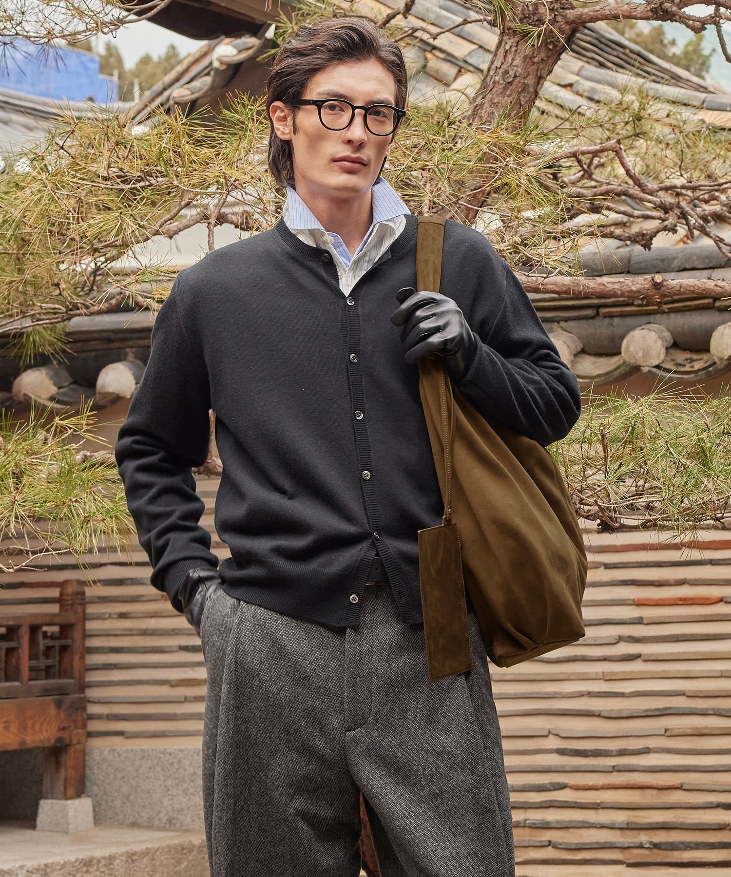 NO.51 BROOKLYN SHOULDER BAG _ BROWN
