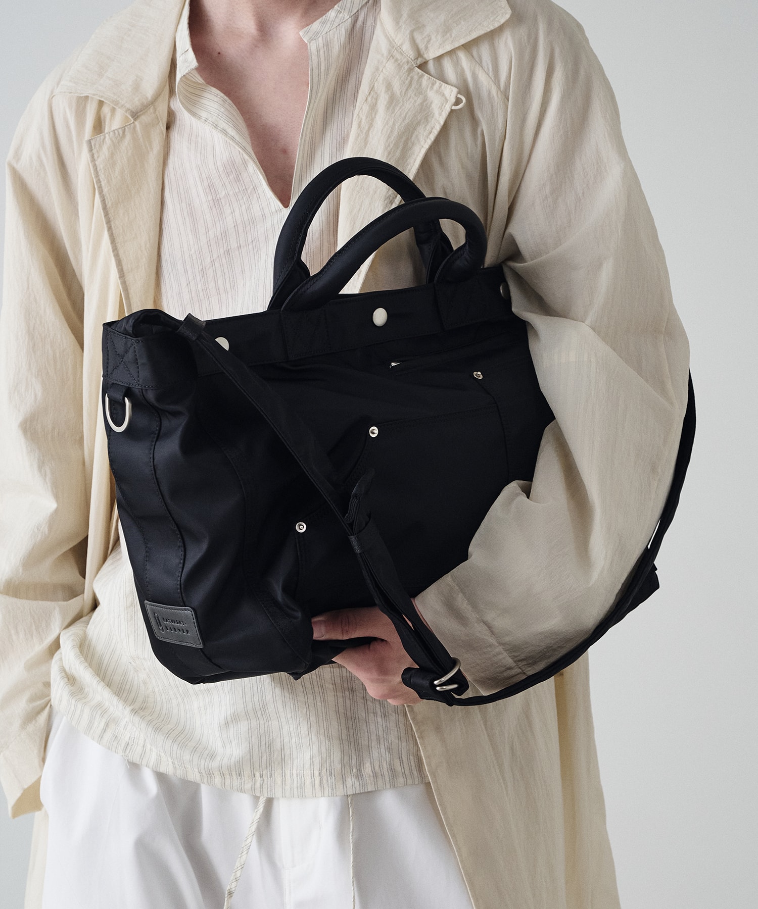 NO.8 WORK U BAG _ BLACK