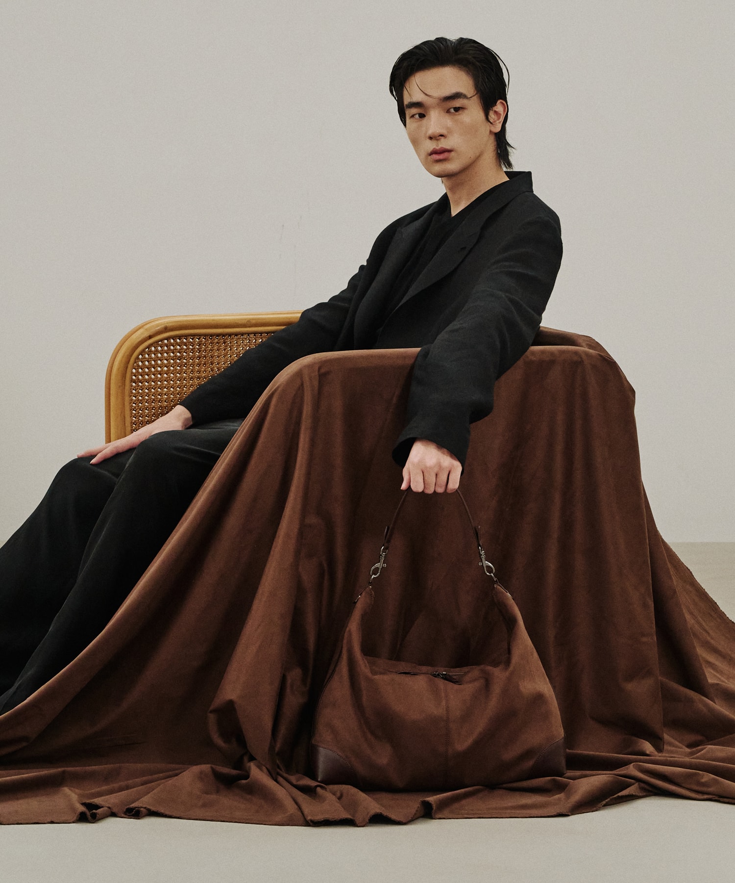NO.57 VERRAZZANO SHOULDER BAG_ESPRESSO