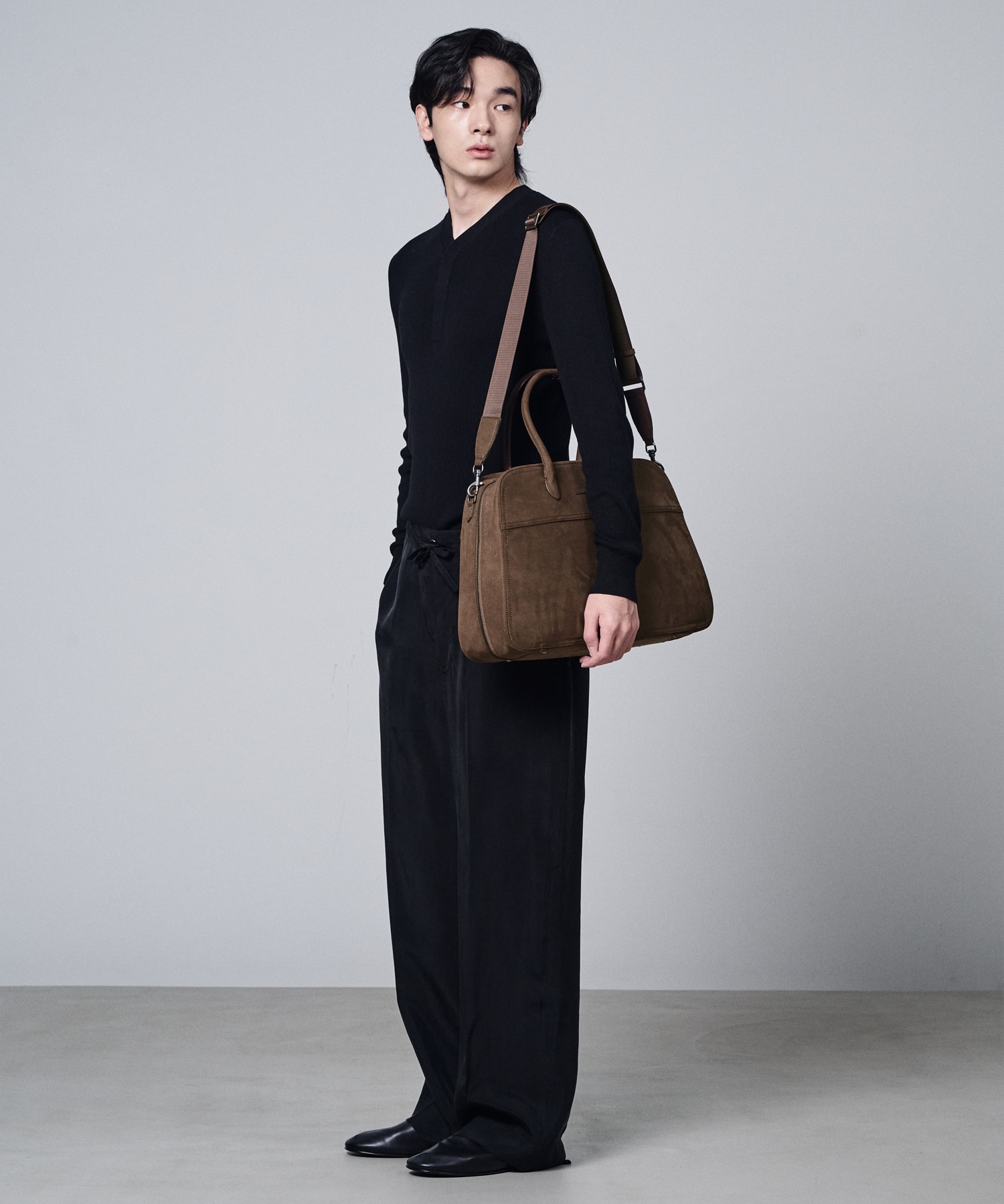 NO.5 NUEVO TOTE BAG_ESPRESSO