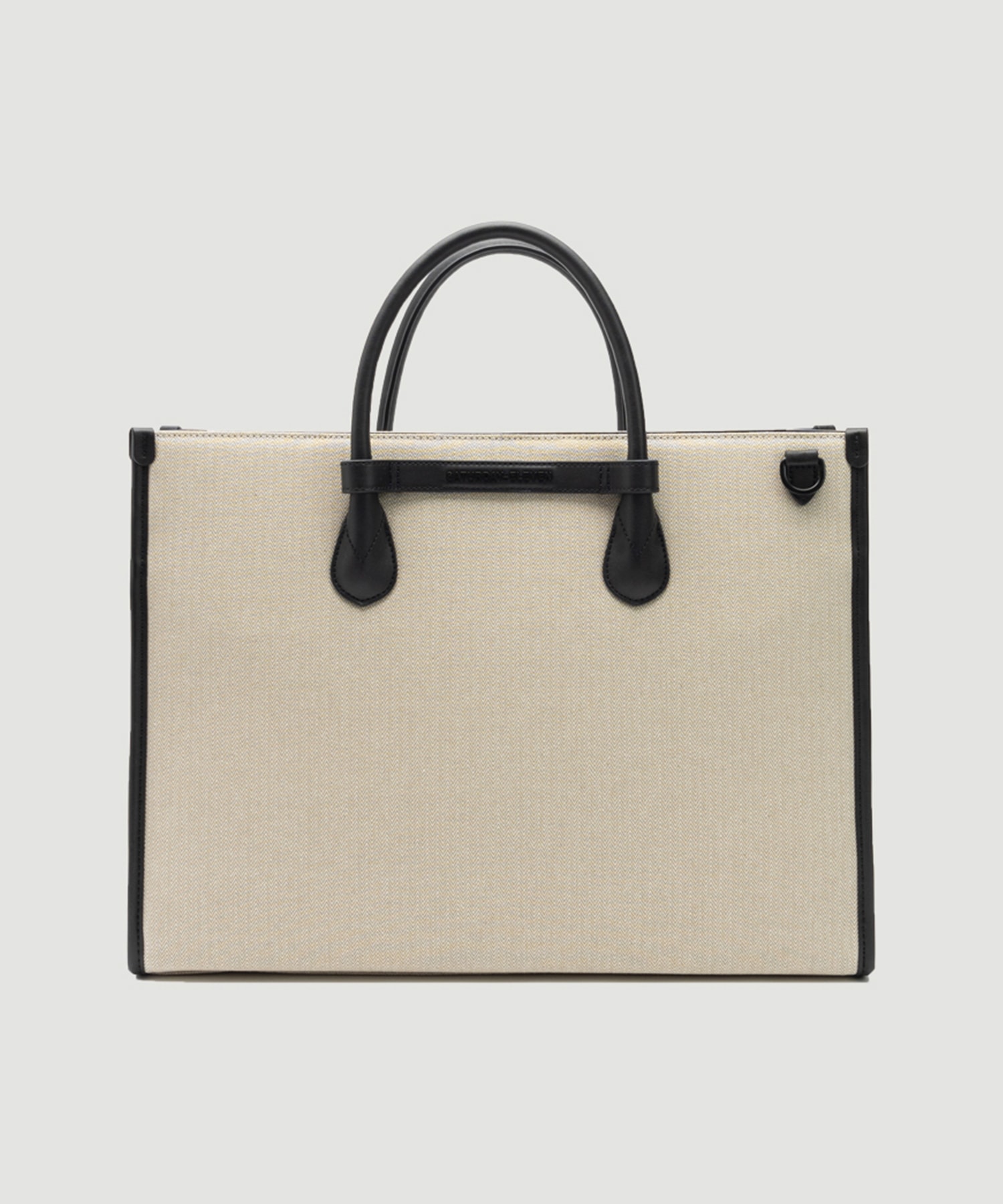 NO.6 HERRINGBONE BRIDGE TOTE
