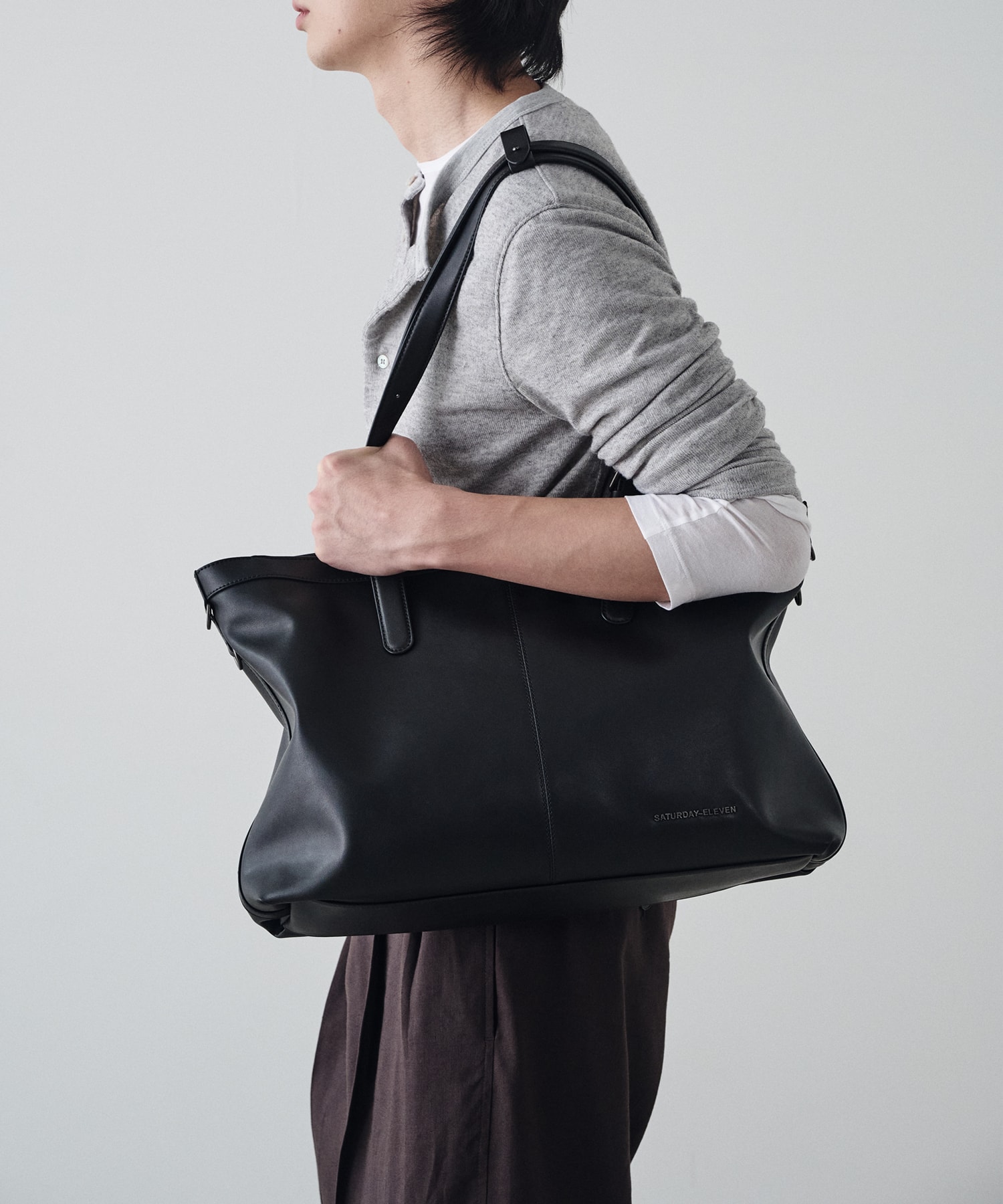 NO.56 CAPILA TOTE BAG_BLACK