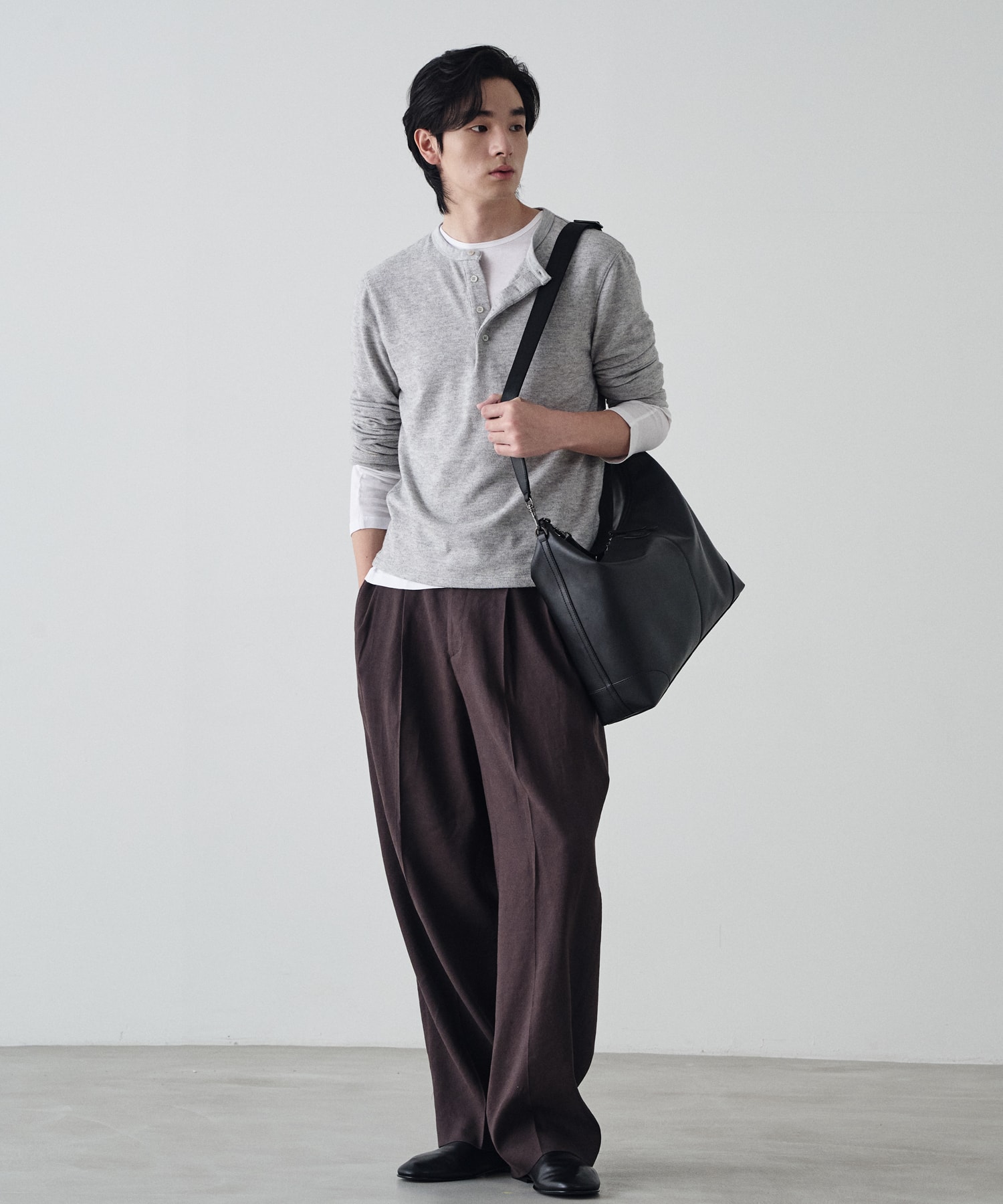 NO.57 VERRAZZANO SHOULDER BAG_BLACK