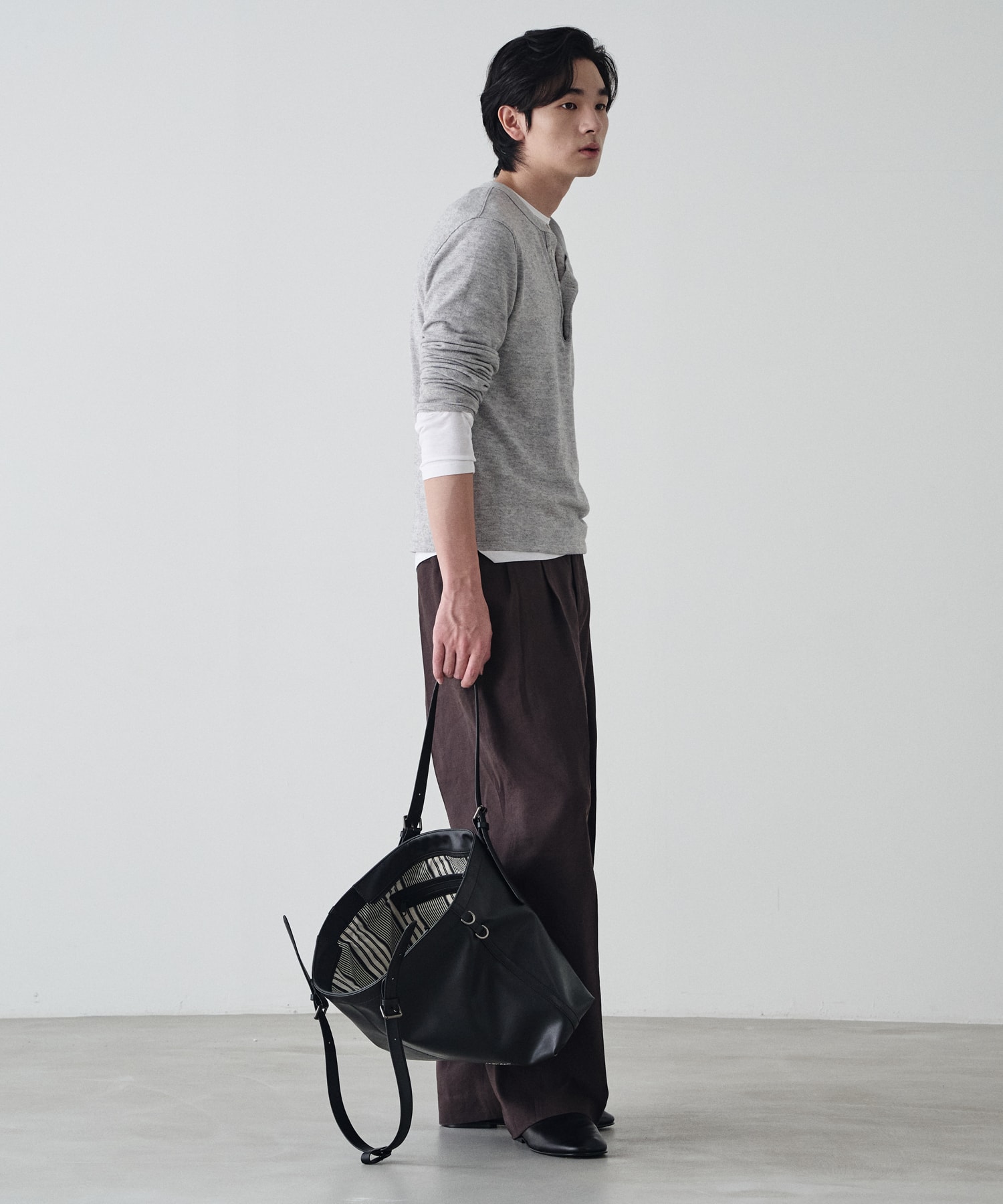 NO.56 CAPILA TOTE BAG_BLACK