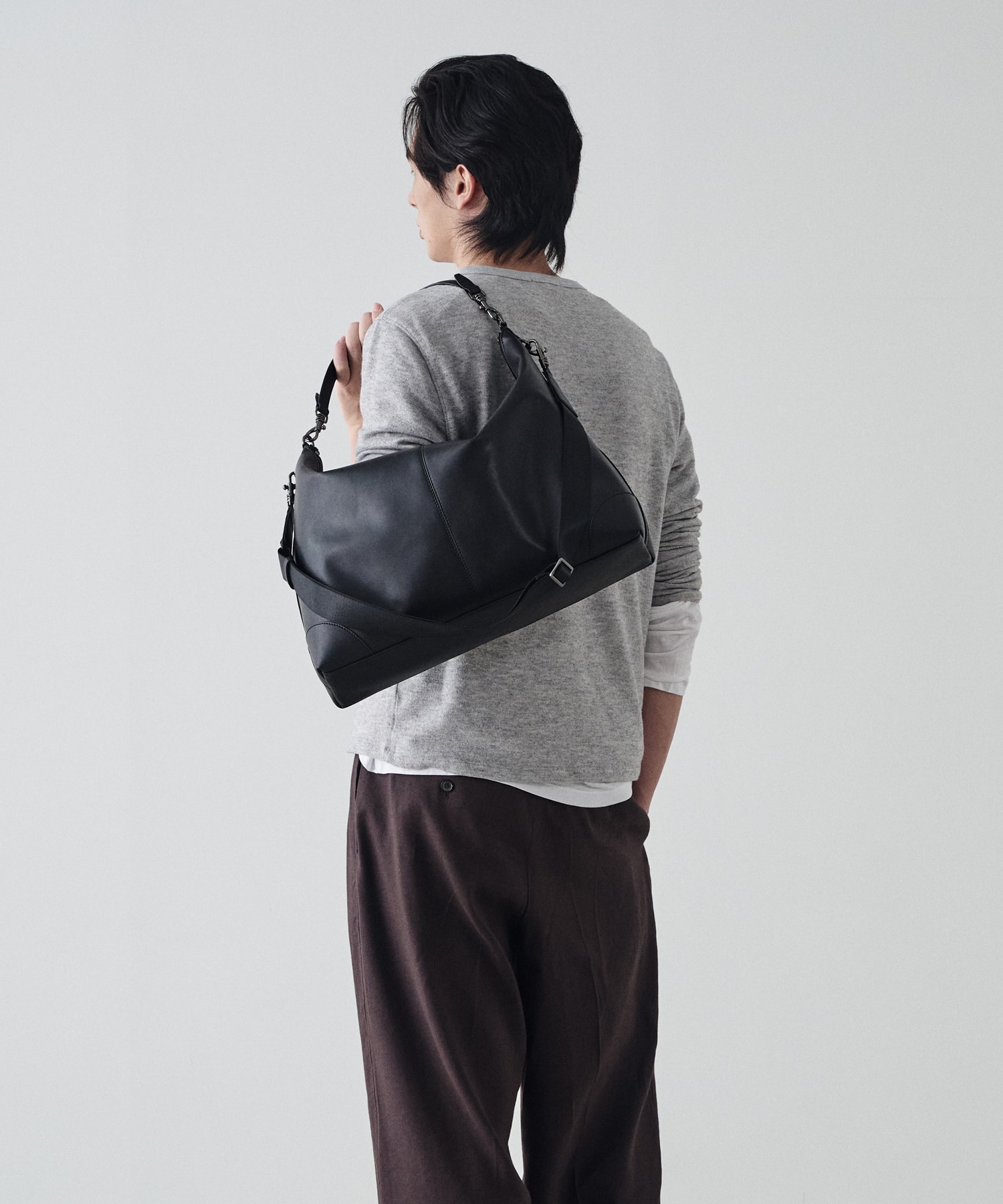 NO.57 VERRAZZANO SHOULDER BAG_BLACK