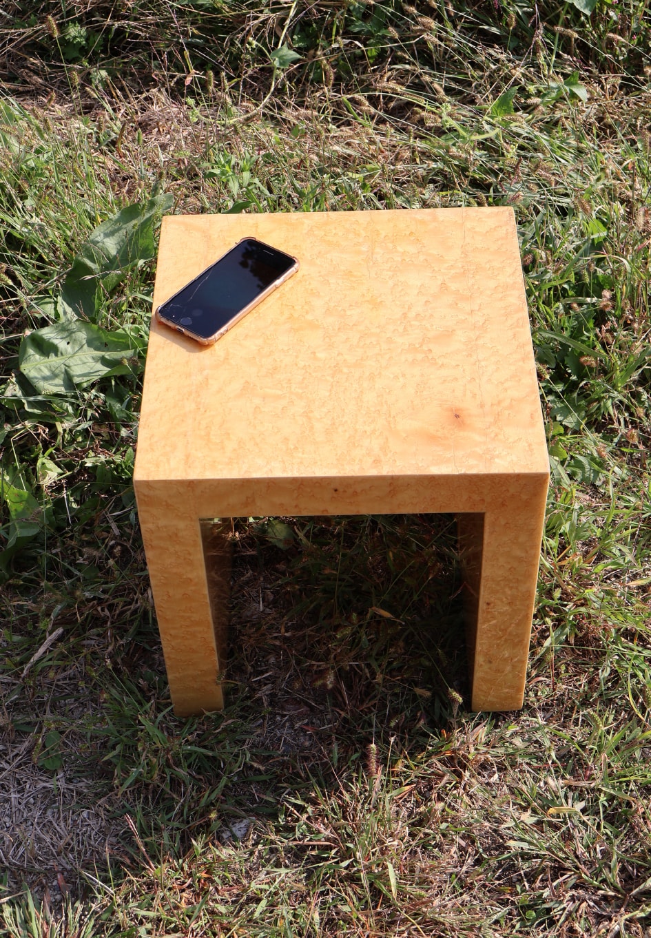 Burl stool