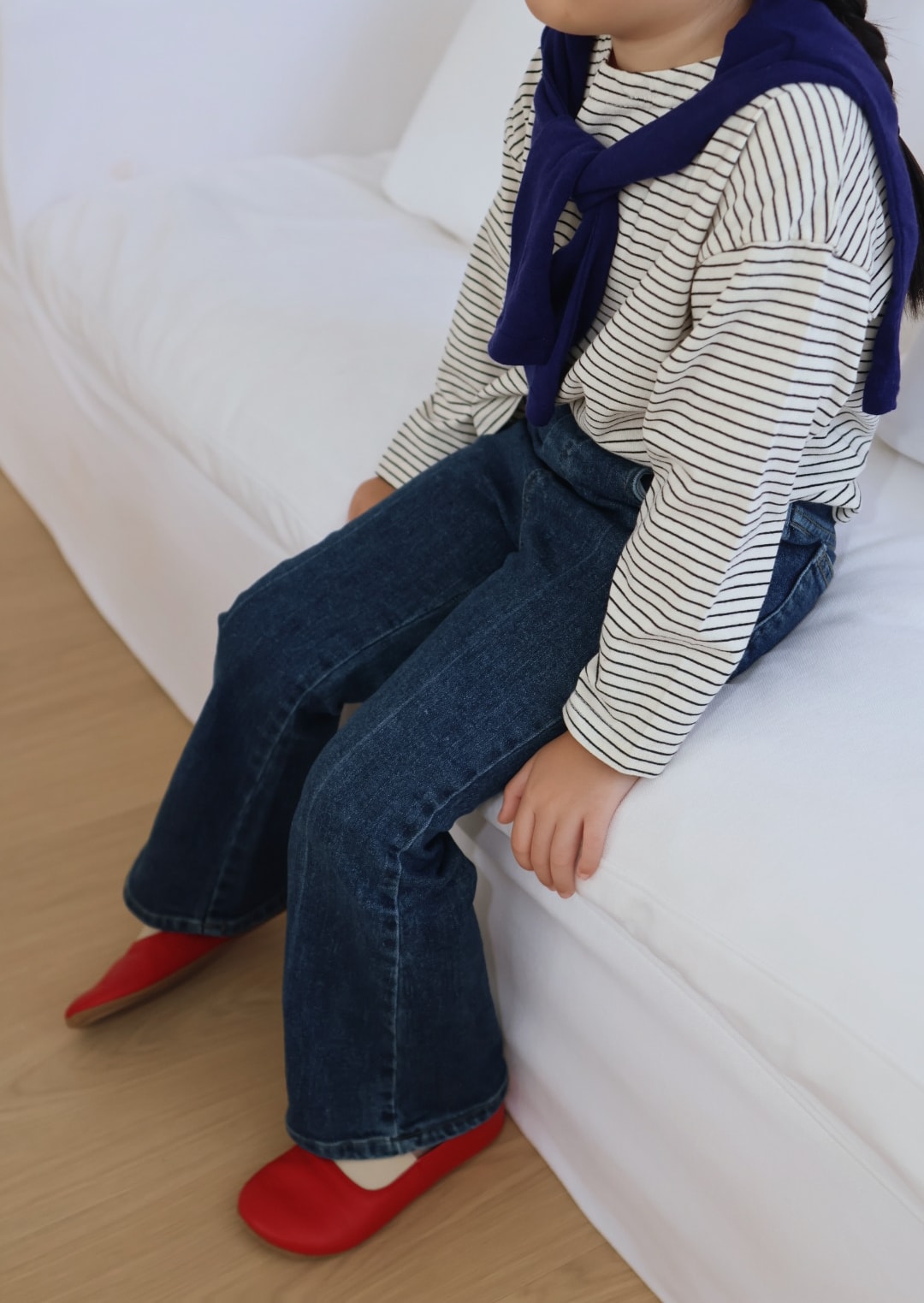 데님부츠컷팬츠