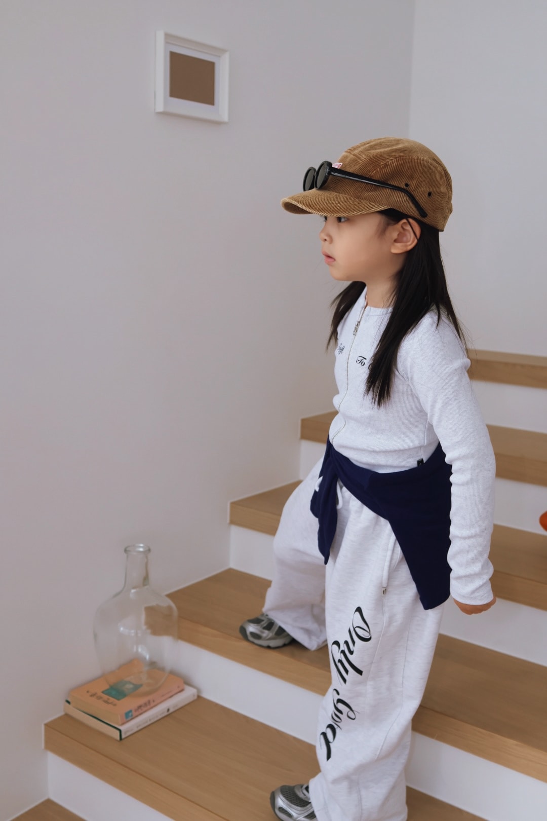 골지집업가디건