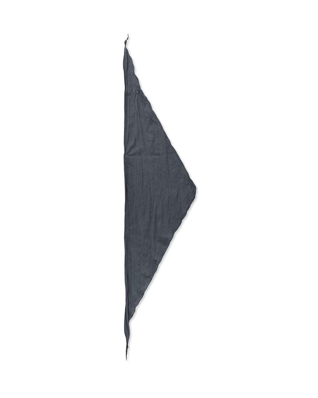 Creased Scarf, Navy