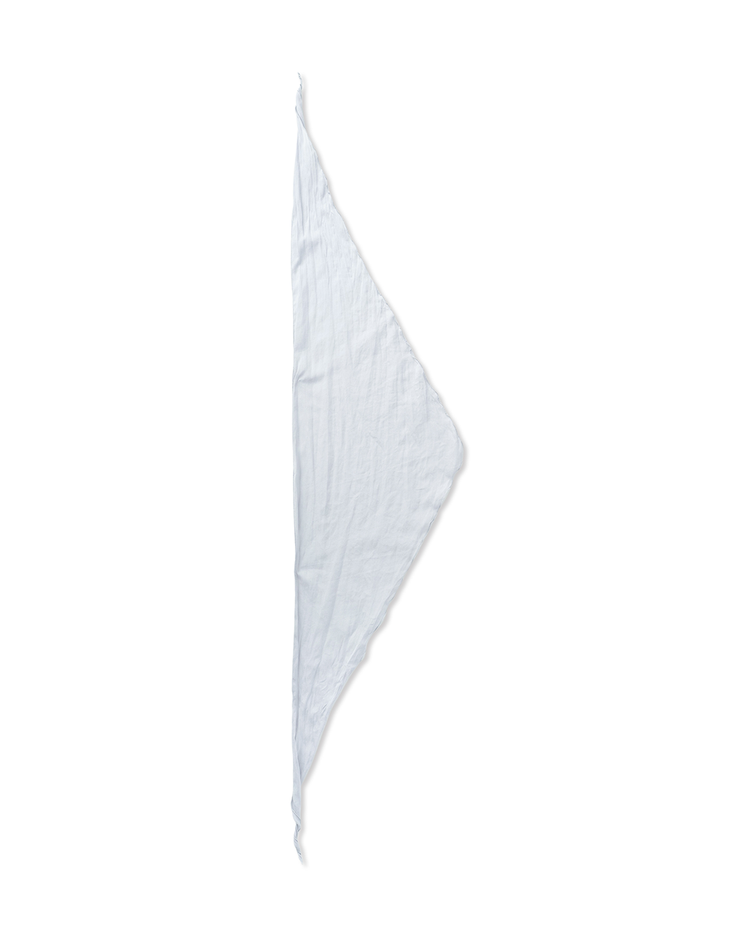 Creased Scarf, Sky Blue