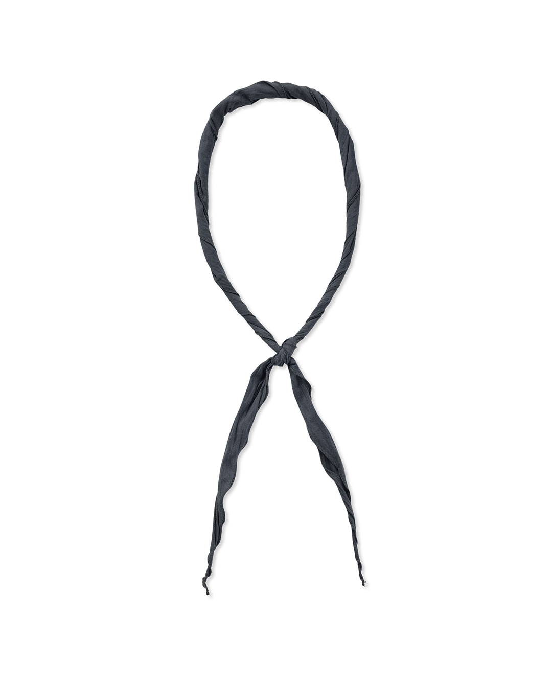 Creased Scarf, Navy
