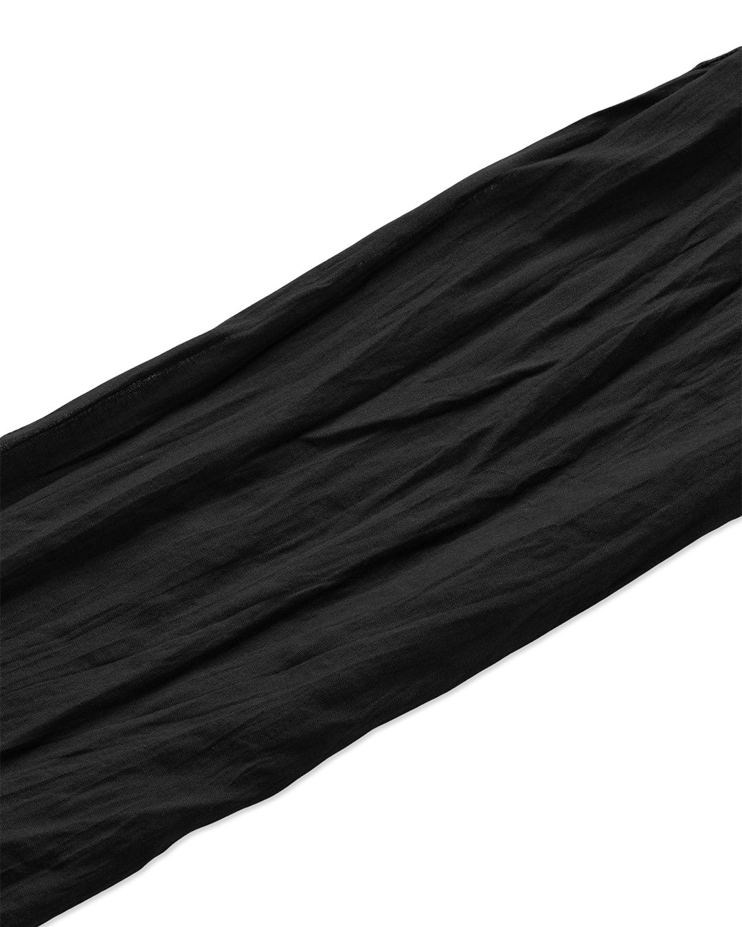 Creased Scarf, Black