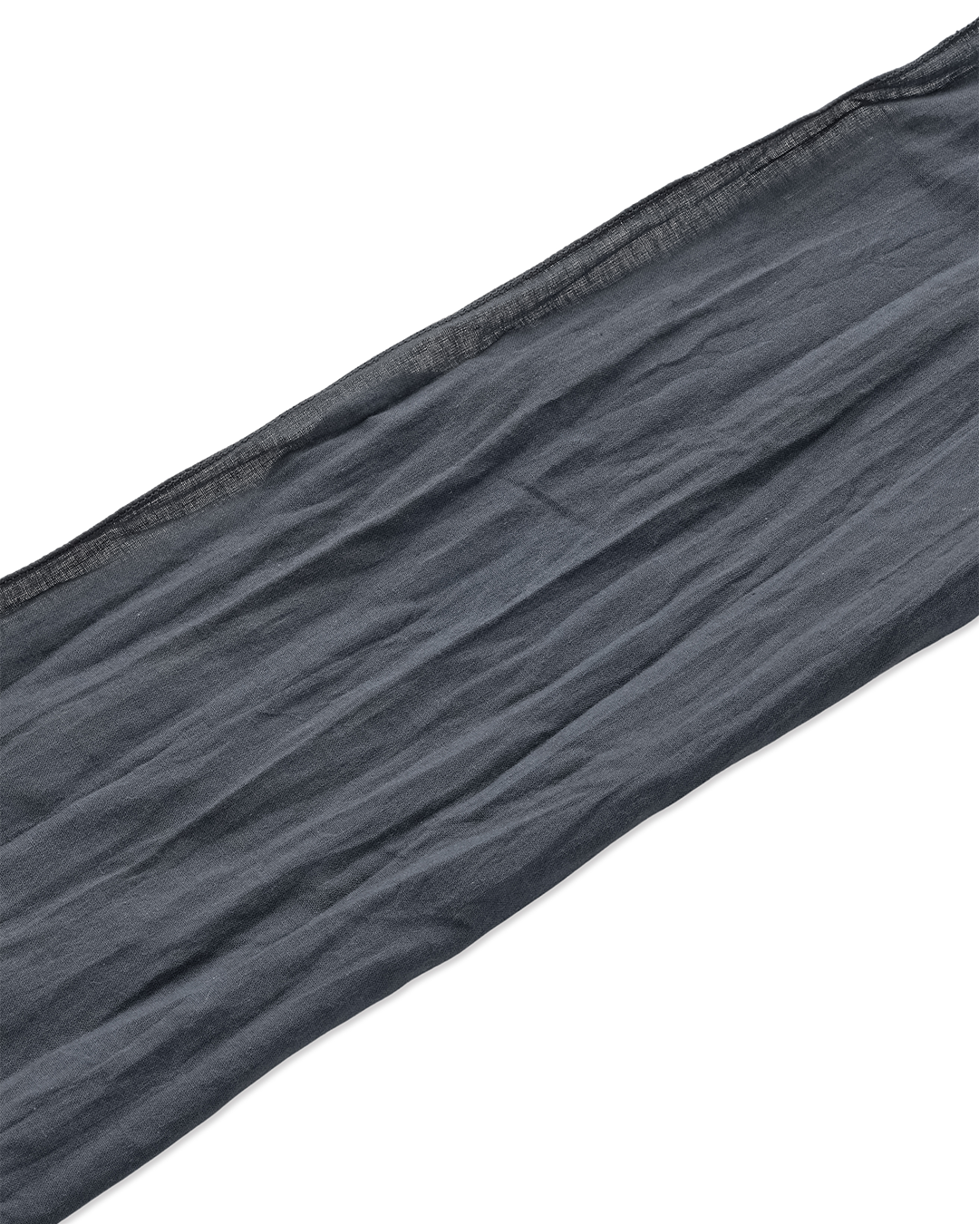 Creased Scarf, Navy