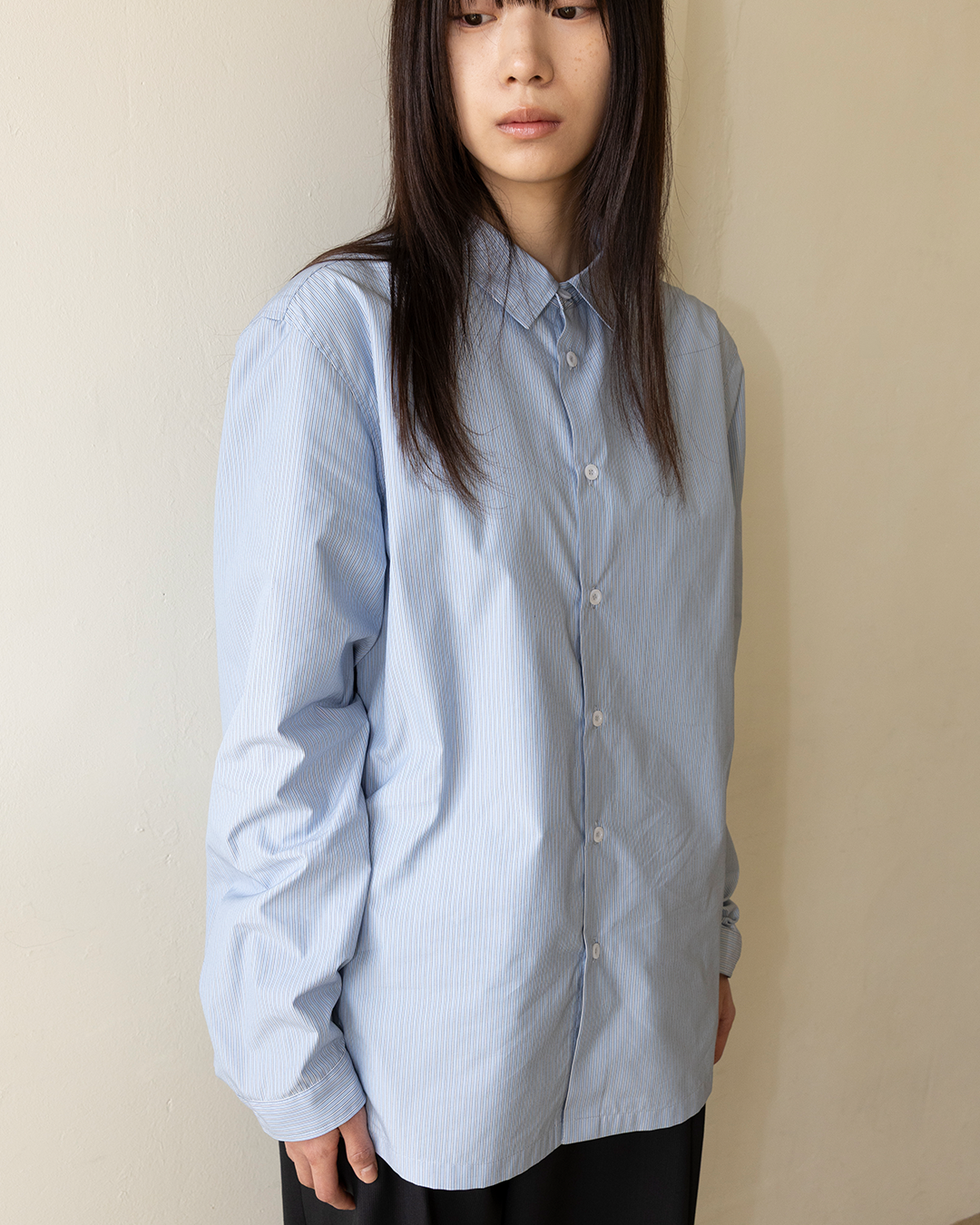 Striped Shirt, Blue