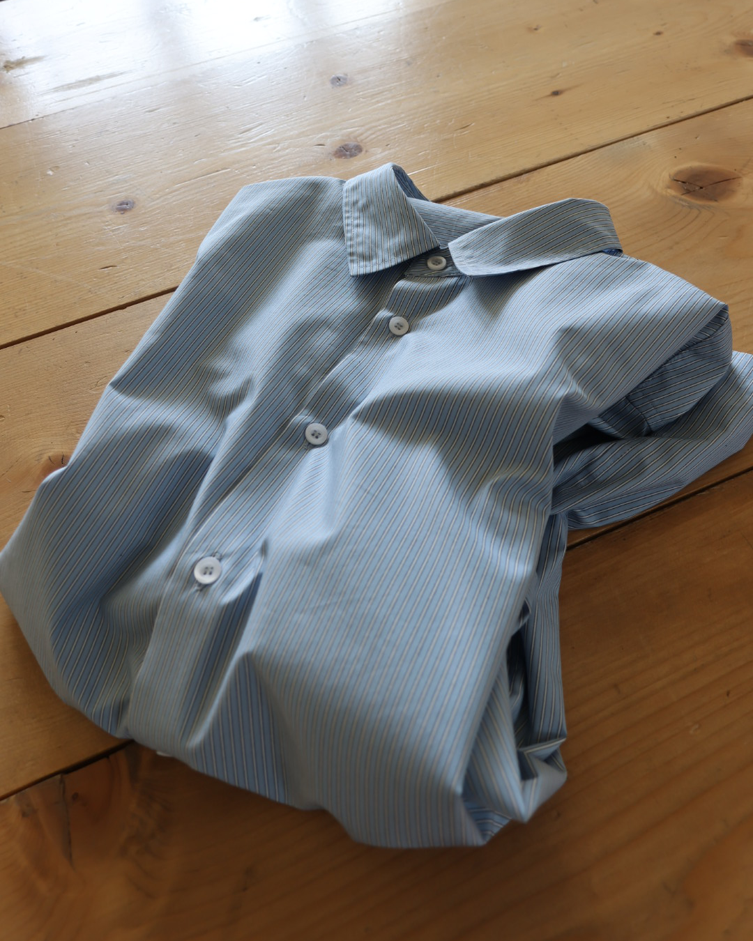 Striped Shirt, Blue