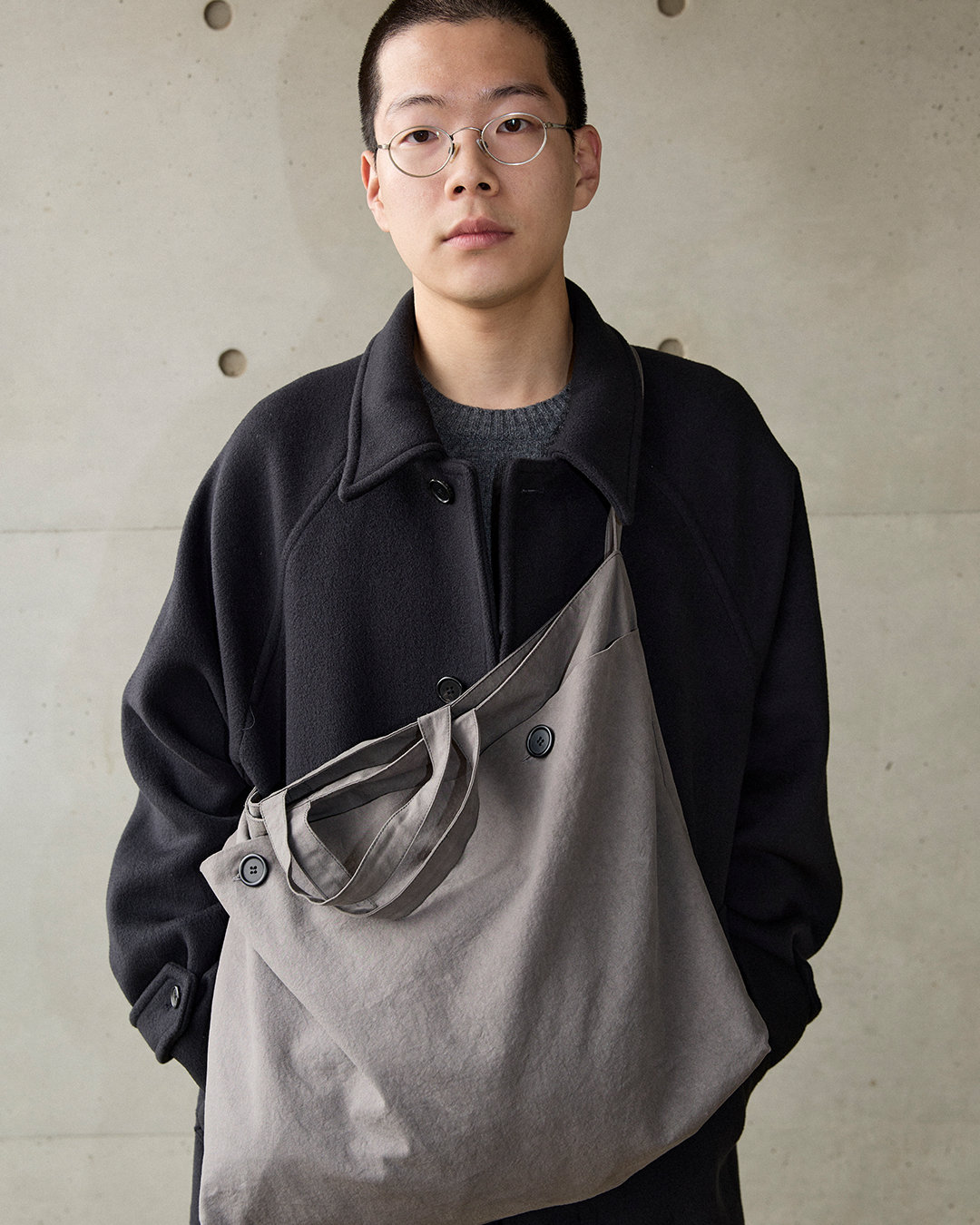 Reversible Bag, Grey