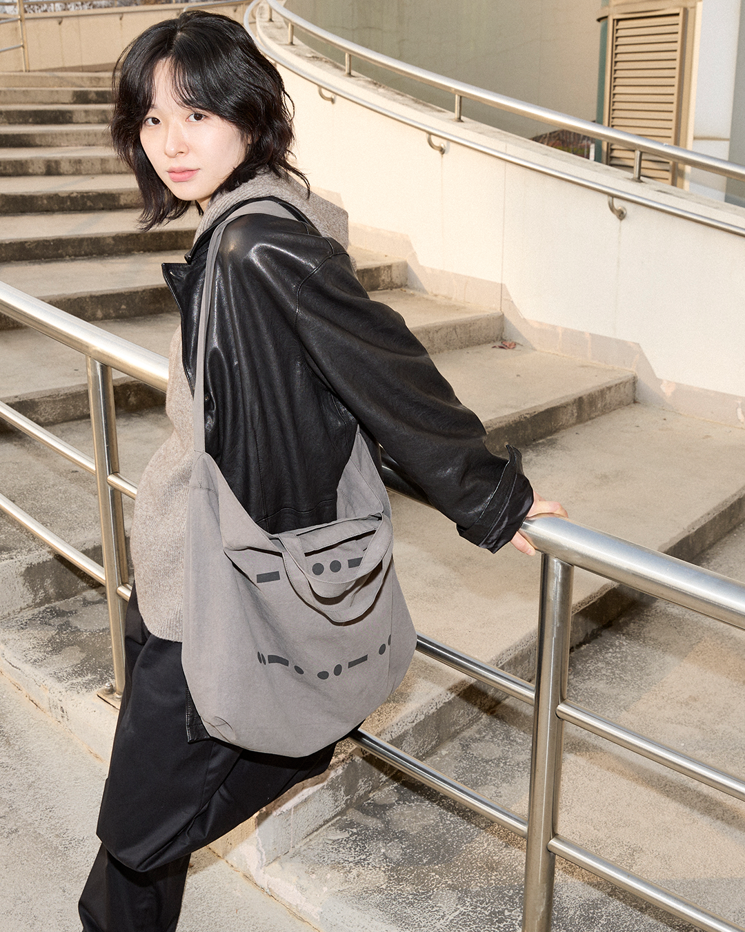 Reversible Bag, Grey