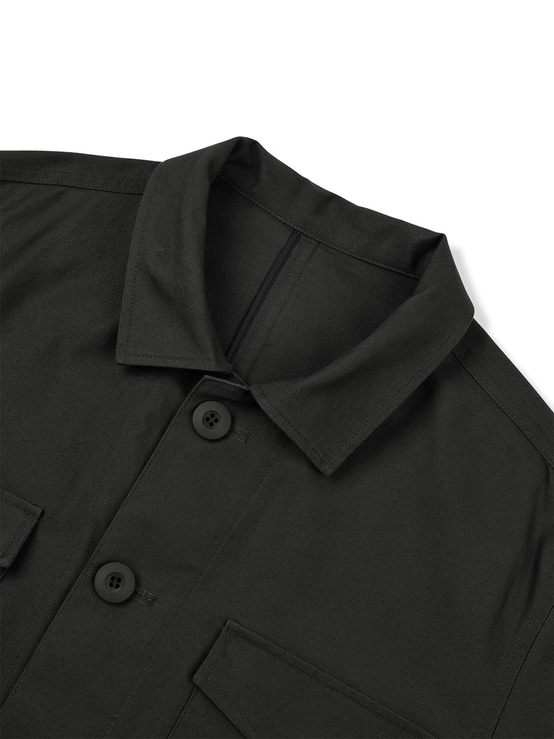 Moleskin Field Jacket, Black