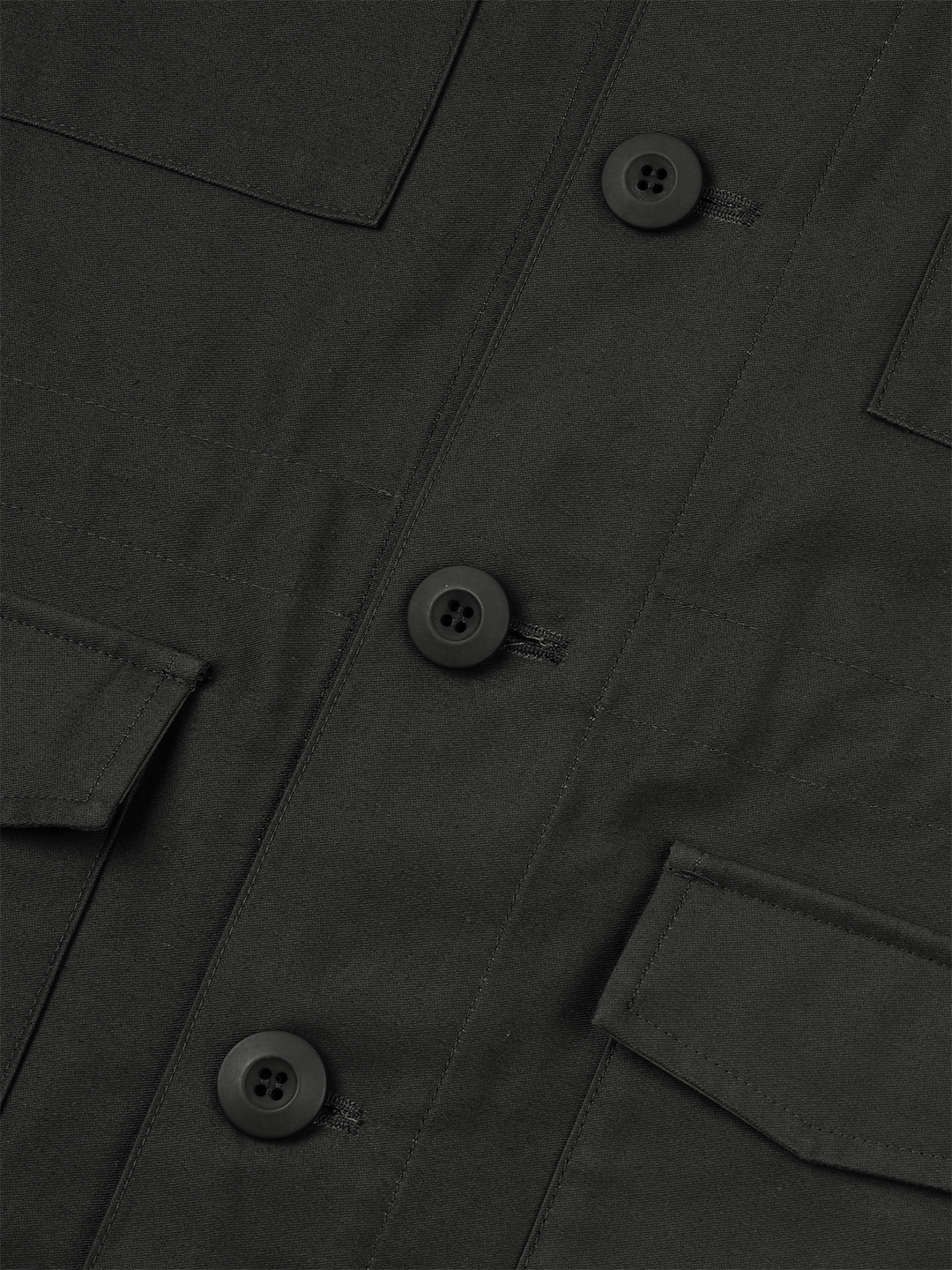 Moleskin Field Jacket, Black