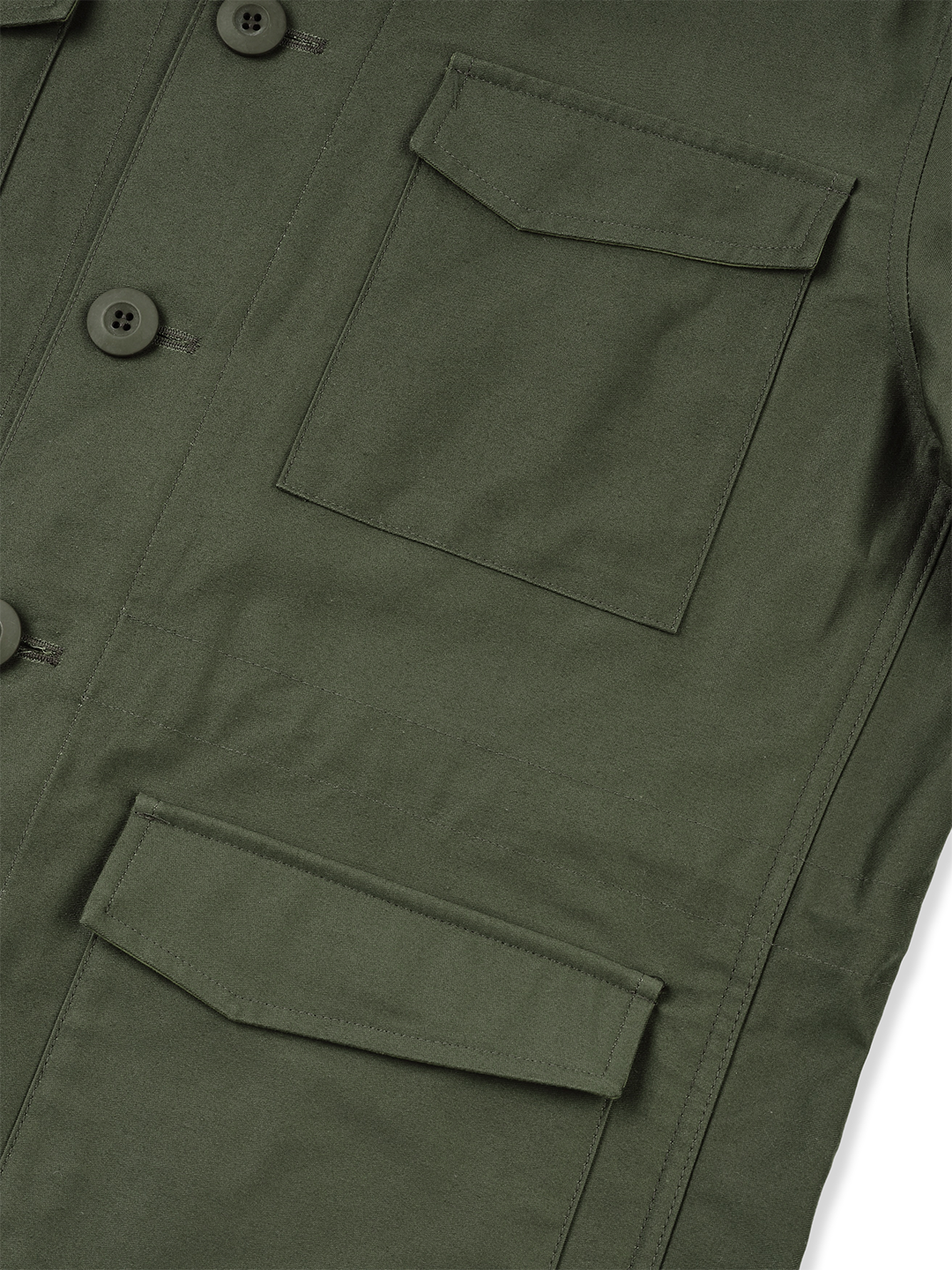 Moleskin Field Jacket, Olive