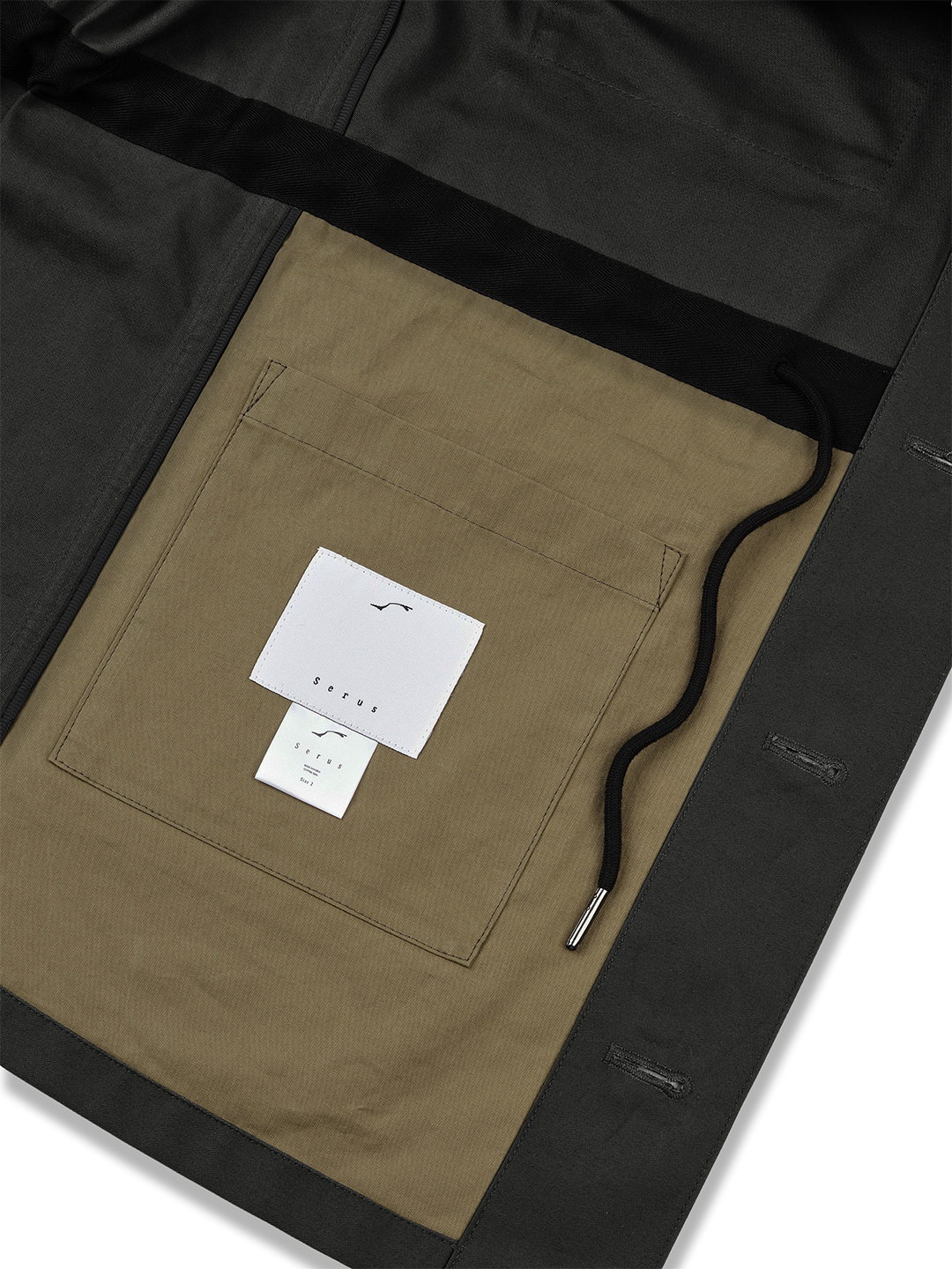 Moleskin Field Jacket, Black