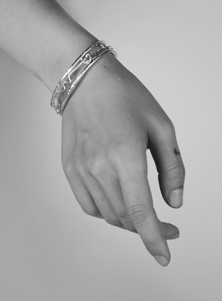 Papyrus Book Bangle -coming soon