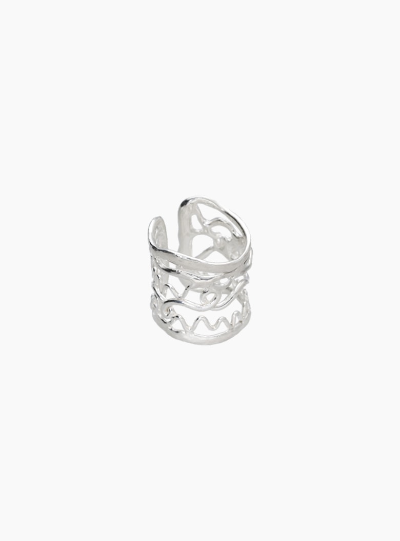 Papyrus Book Open Ring