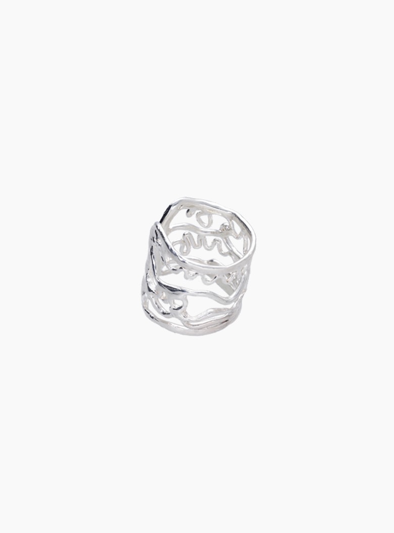 Papyrus Book Open Ring