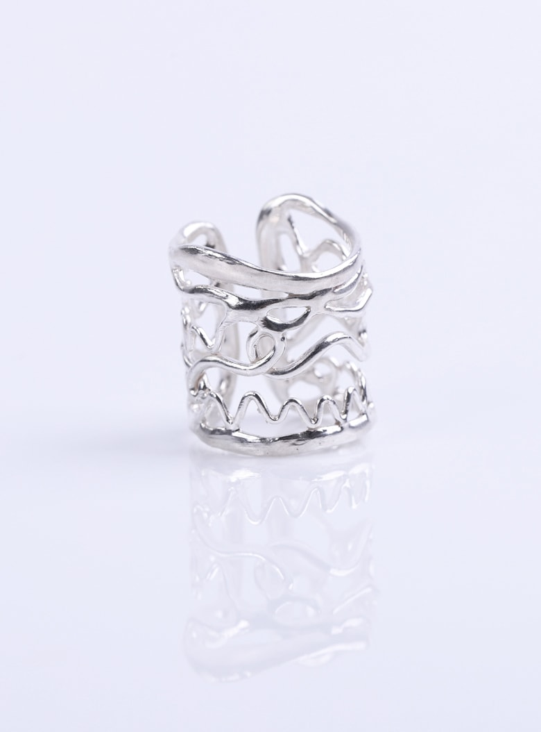 Papyrus Book Open Ring