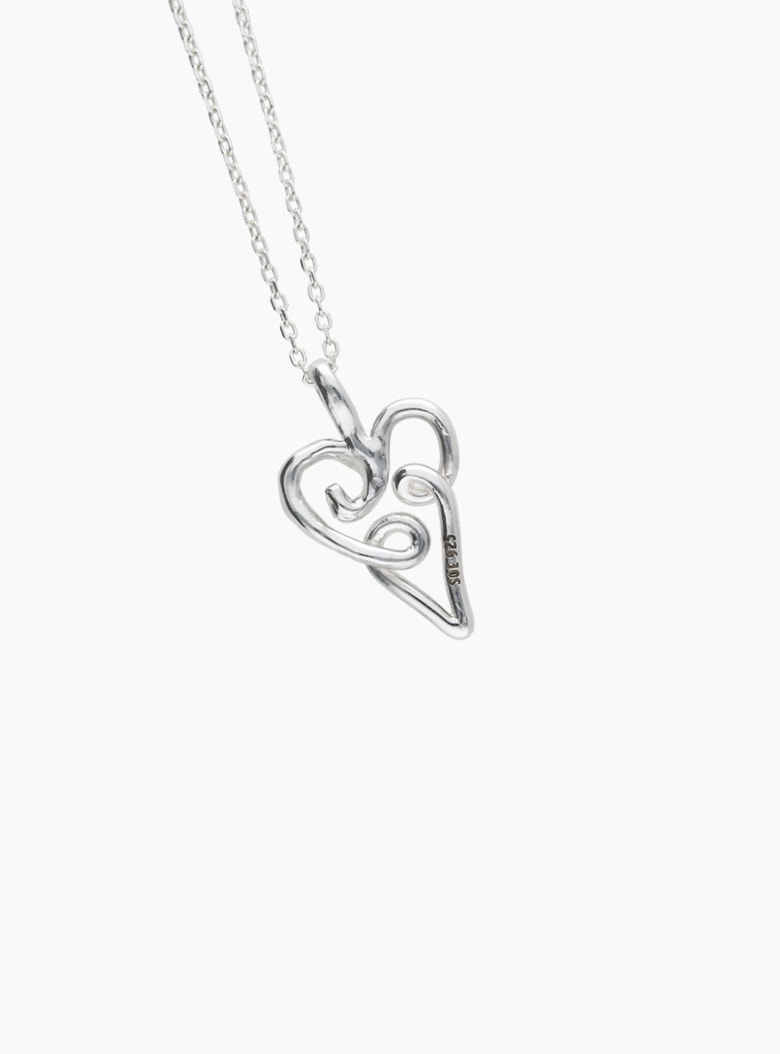 Papyrus Heart Pendant Necklace